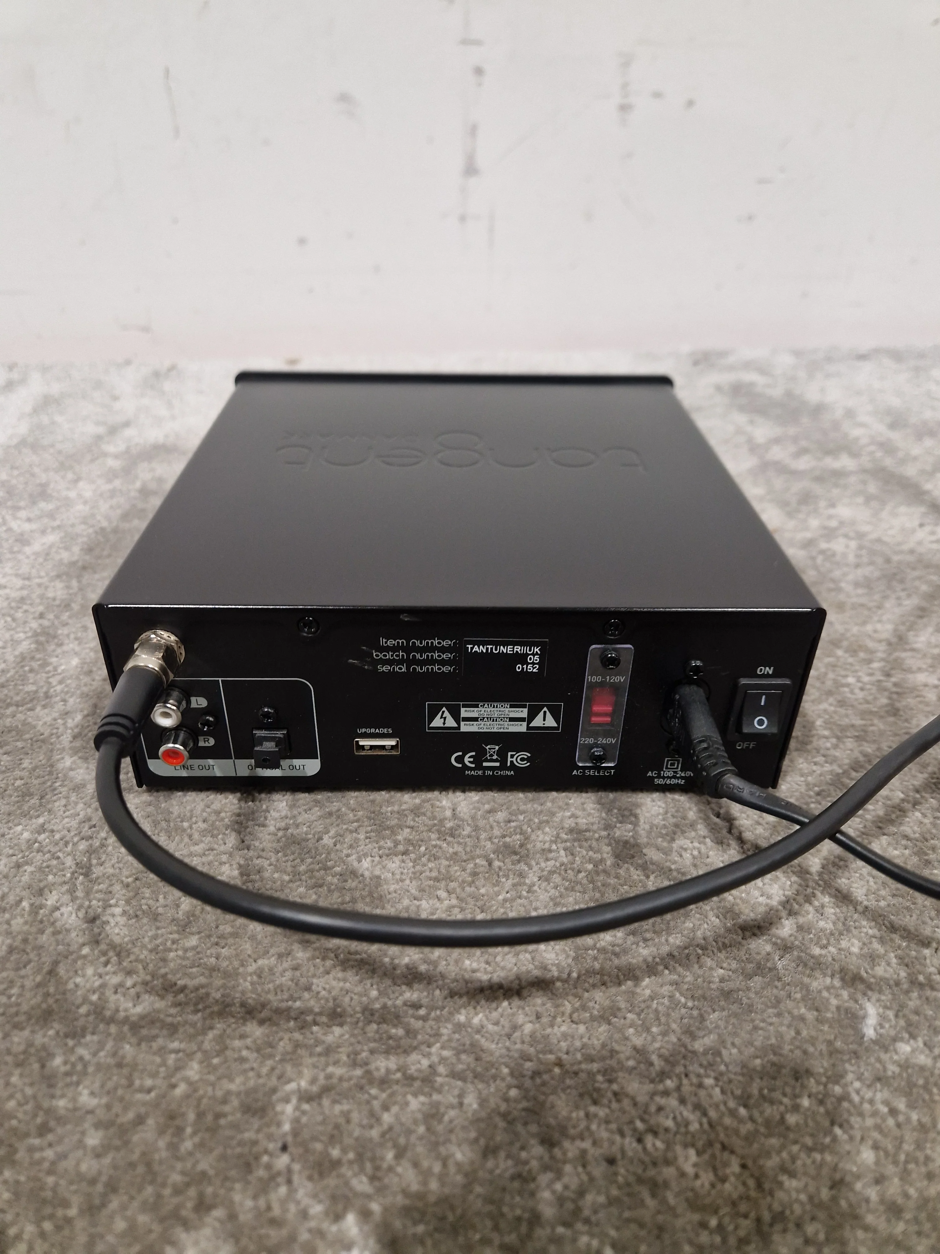 Tangent Tuner II - DAB/FM Tuner - Black - Excellent w/ Antennae And Remote - Image 6