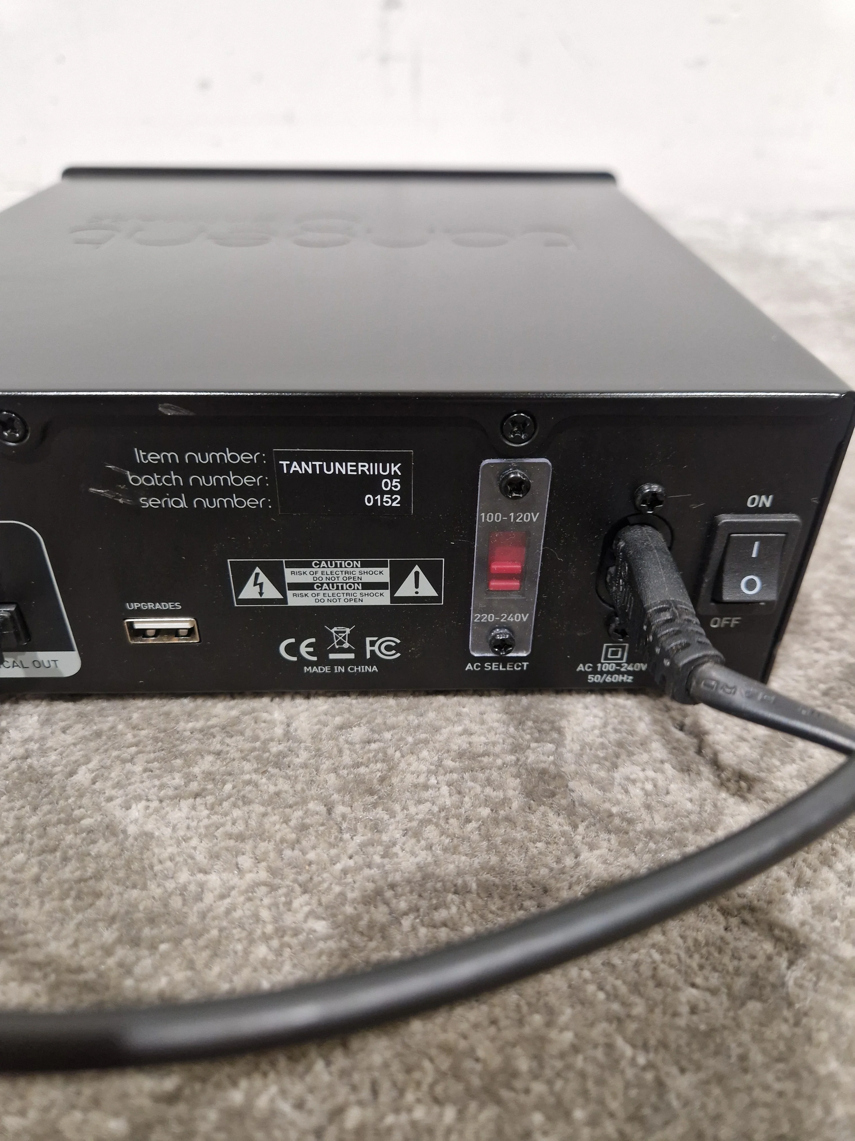 Tangent Tuner II - DAB/FM Tuner - Black - Excellent w/ Antennae And Remote - Image 8