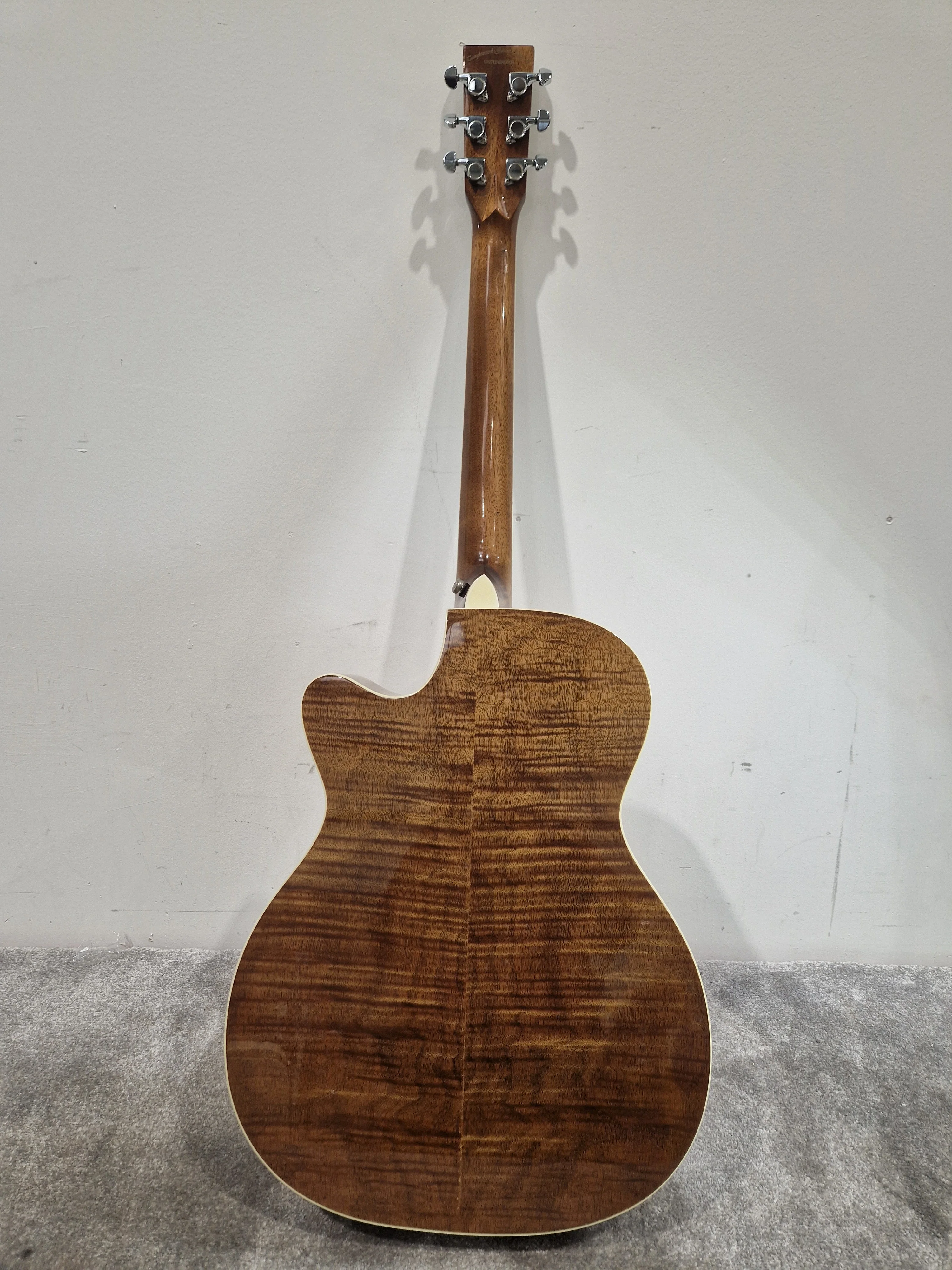 Tanglewood Tpe SF-DLX - Deluxe Electro-Acoustic Guitar - Excellent w/ Hard Case - Image 12