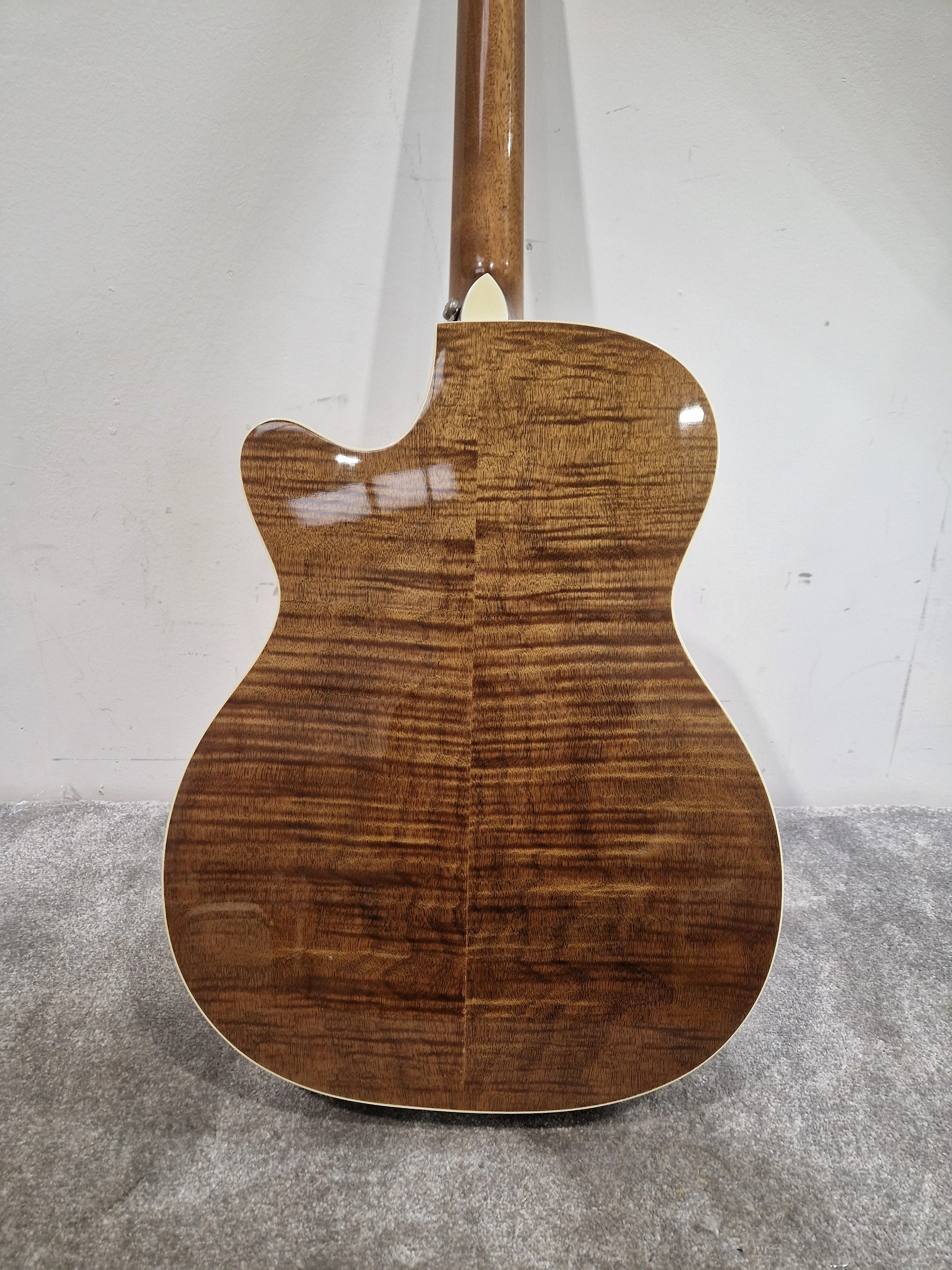 Tanglewood Tpe SF-DLX - Deluxe Electro-Acoustic Guitar - Excellent w/ Hard Case - Image 13