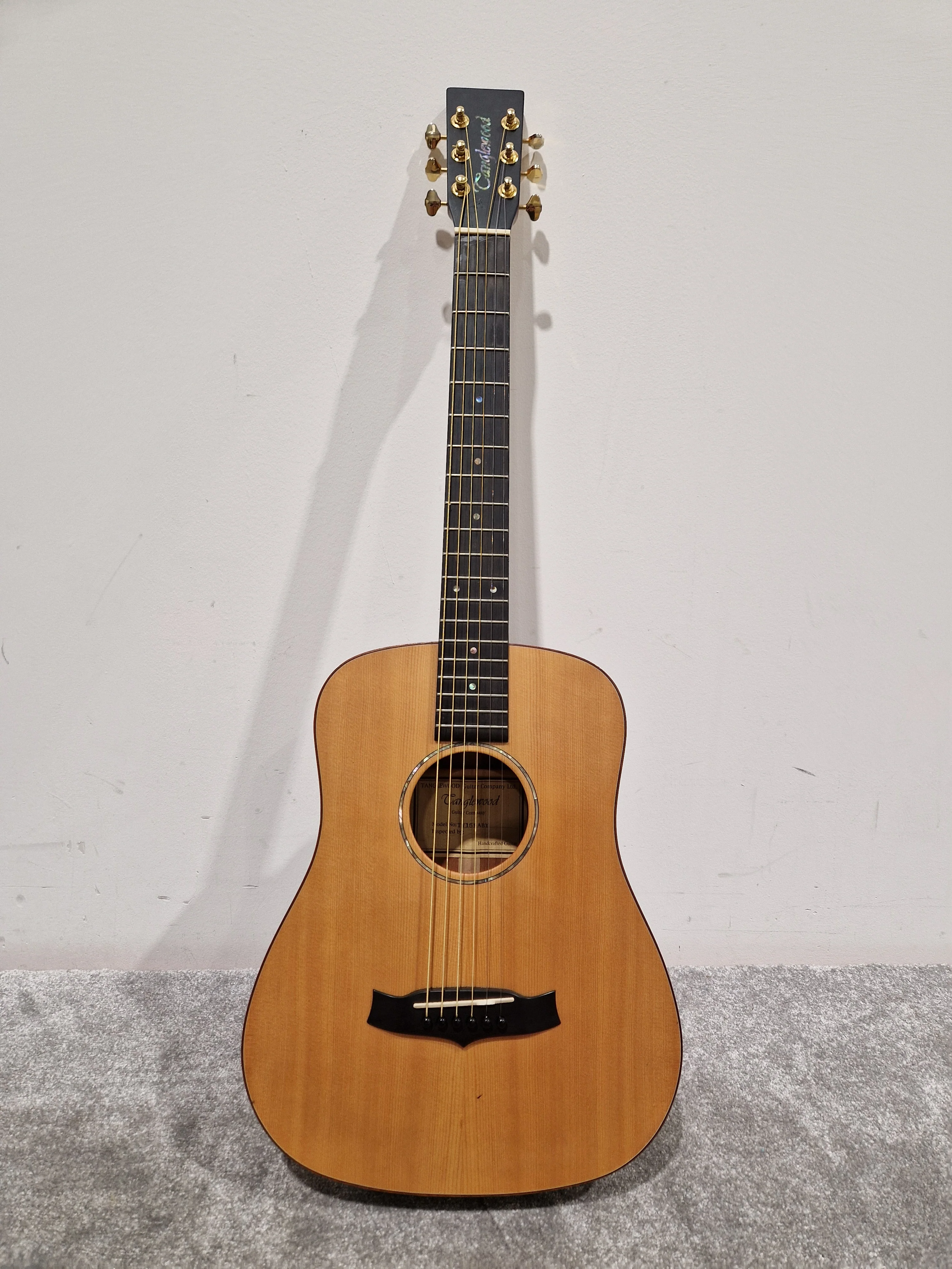 Tanglewood TW15 Baby - Compact Acoustic Guitar - Excellent w/ Soft Case - Image 2