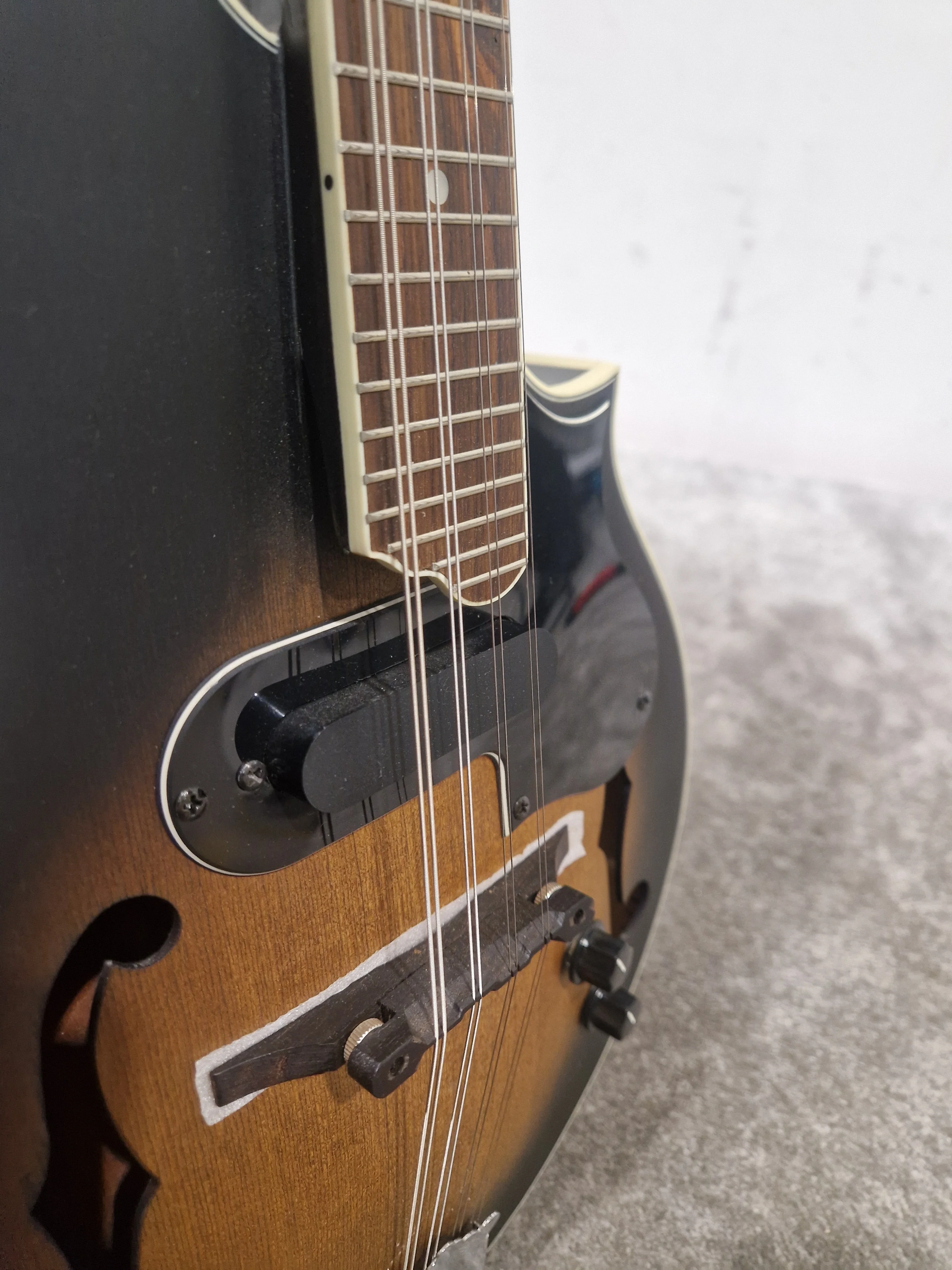 Tanglewood Twmf Vse- Electro-Acoustic Mandolin - Whiskyburst – Mandolin - Excellent w/ Soft Case - Image 9