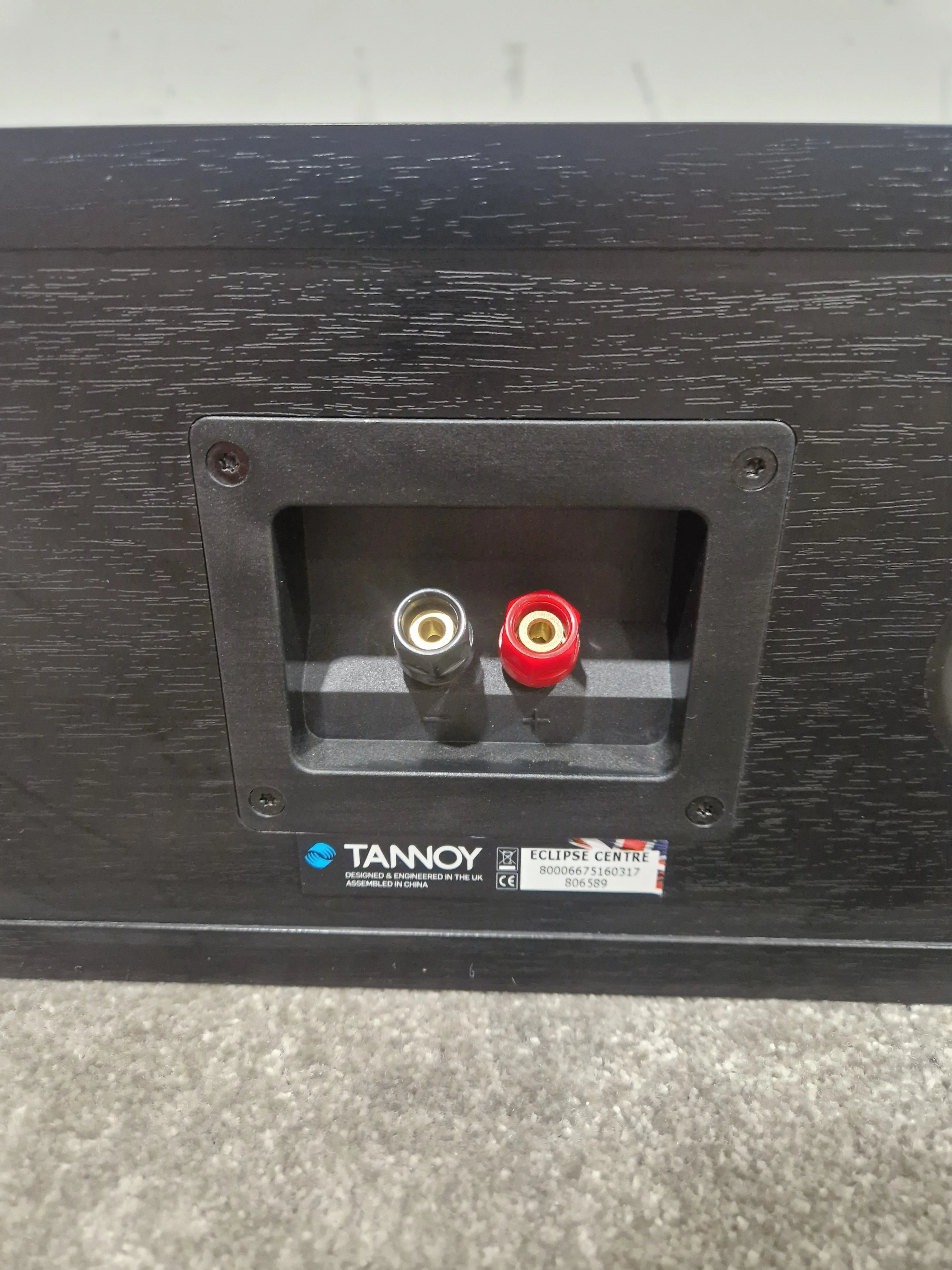 Tannoy Eclipse Centre - Speakers - Black - Excellent - Image 7