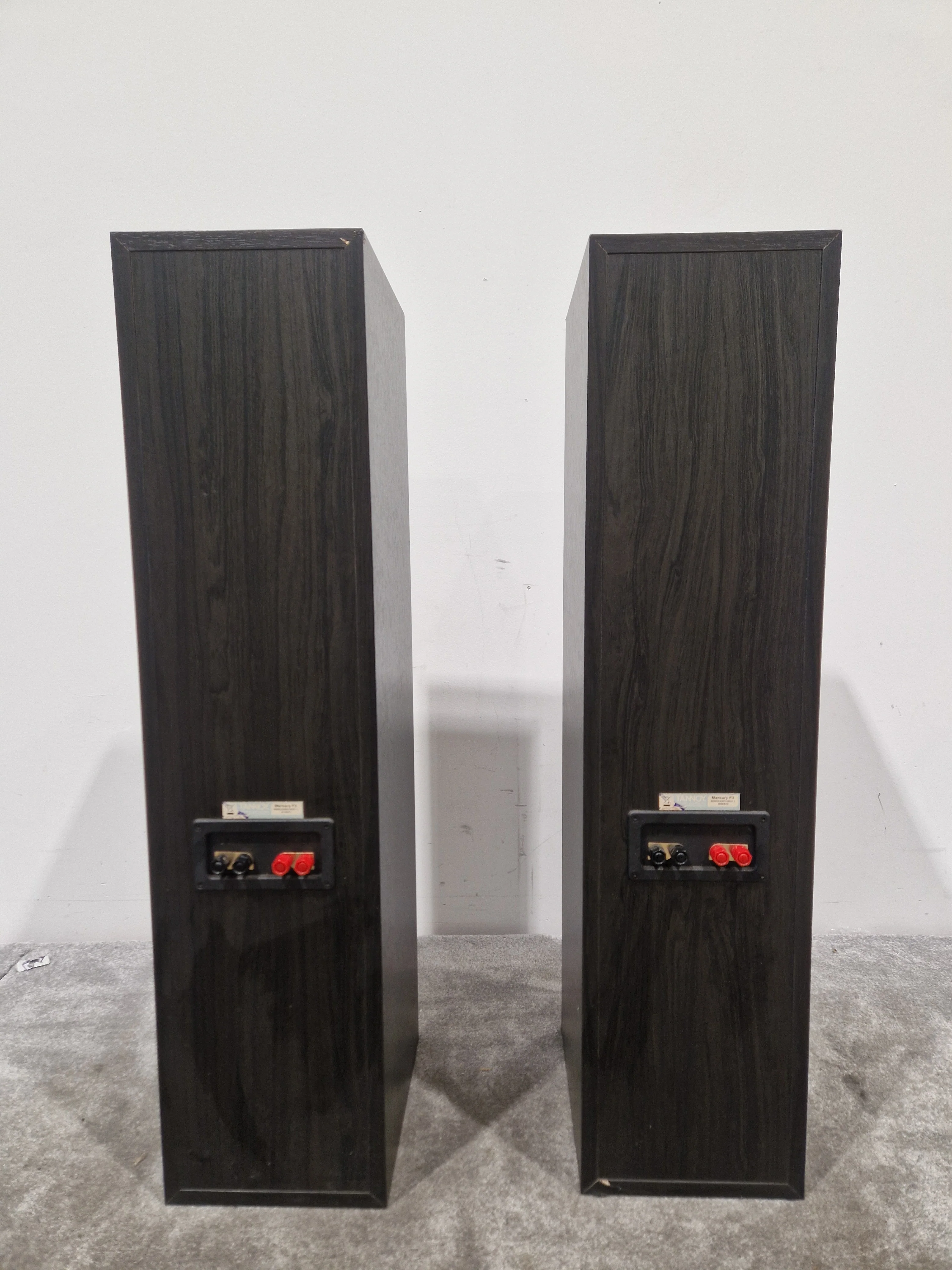 Tannoy Mercury F3 Floor Standing Speakers Pair - Dynamic Sound Performance - Excellent w/ Power Supply - Image 4