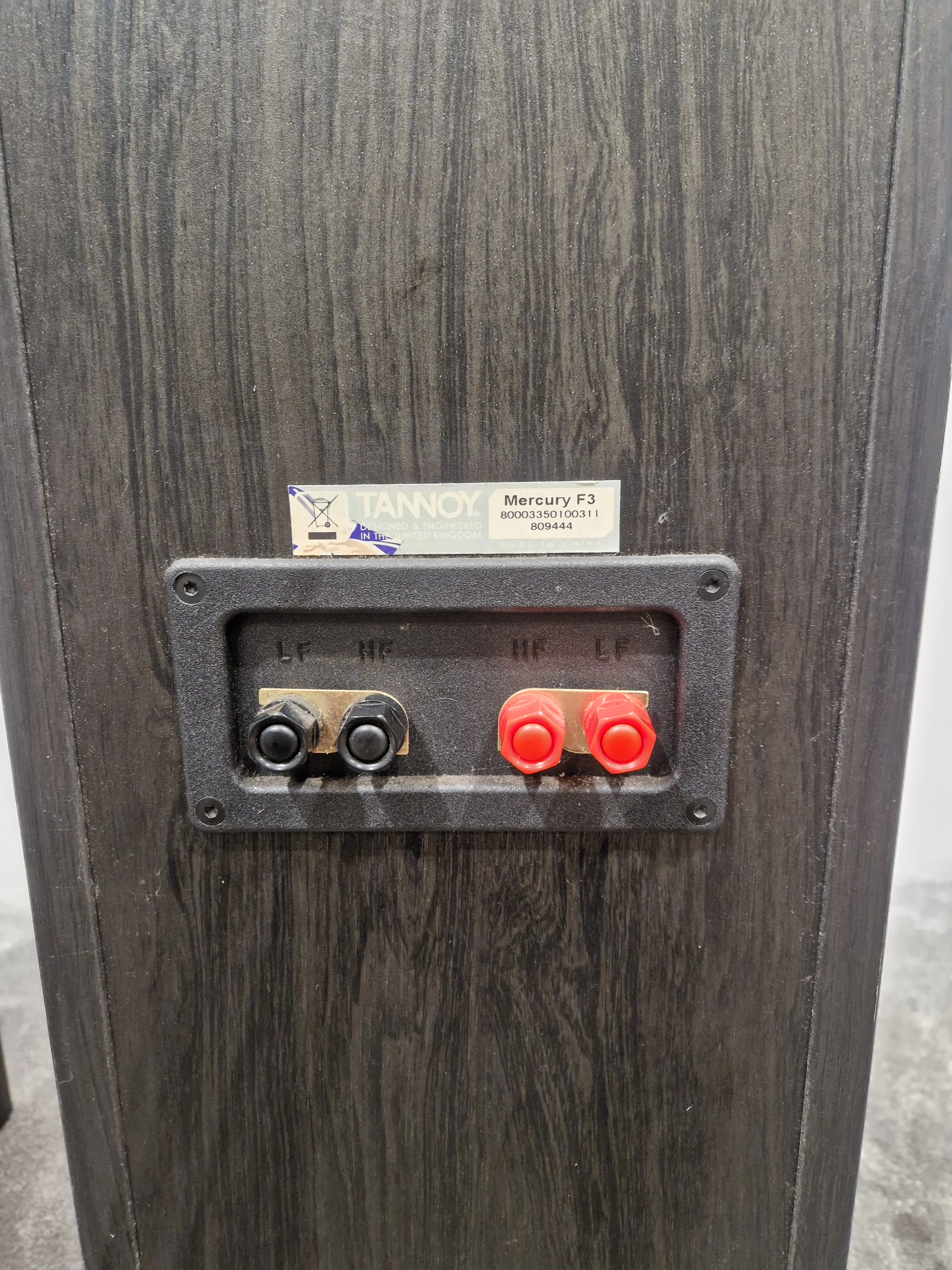 Tannoy Mercury F3 Floor Standing Speakers Pair - Dynamic Sound Performance - Excellent w/ Power Supply - Image 5