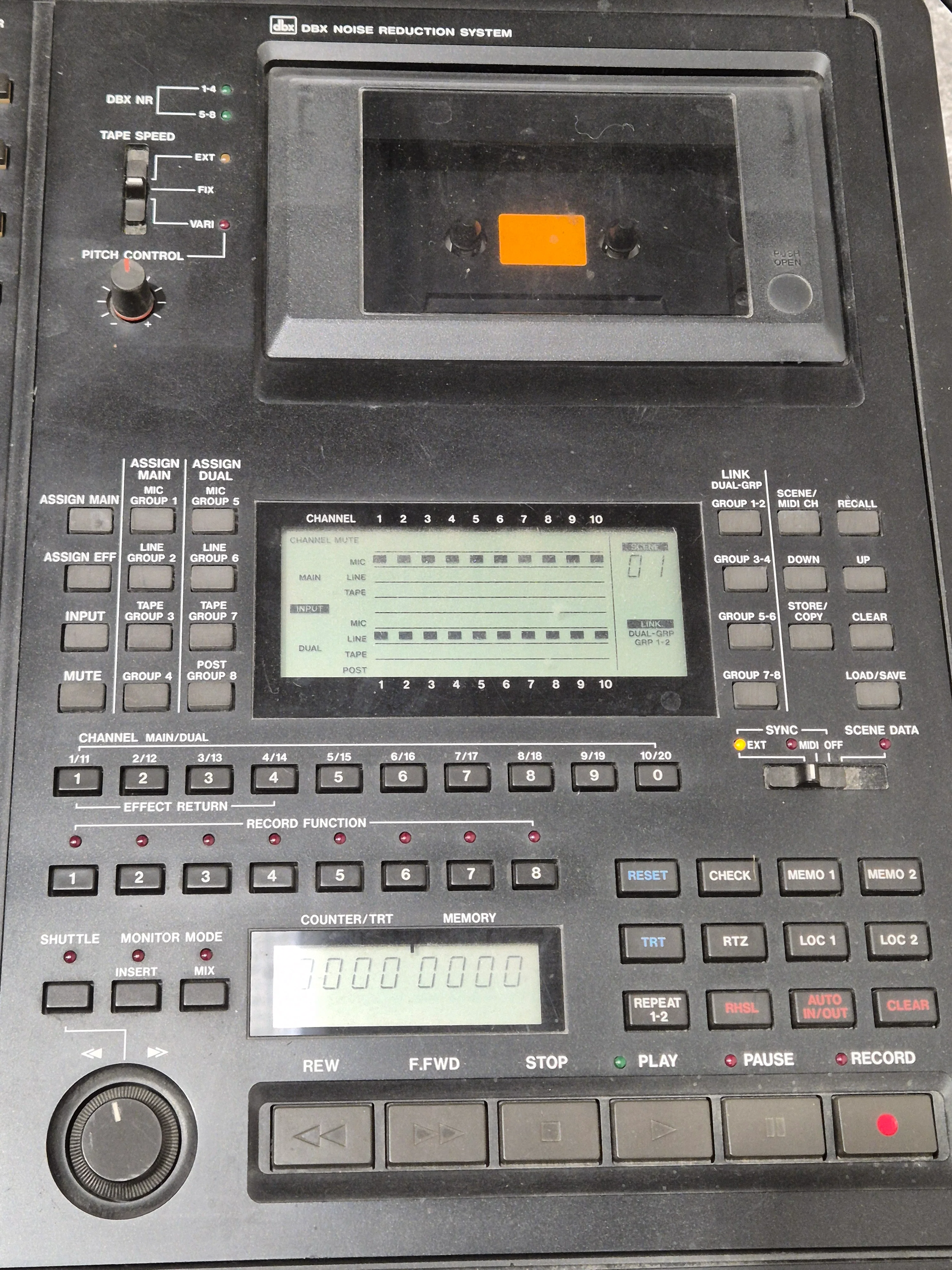 Tascam 688 - MidiStudio 688 8-Track Cassette Recorder - Image 2