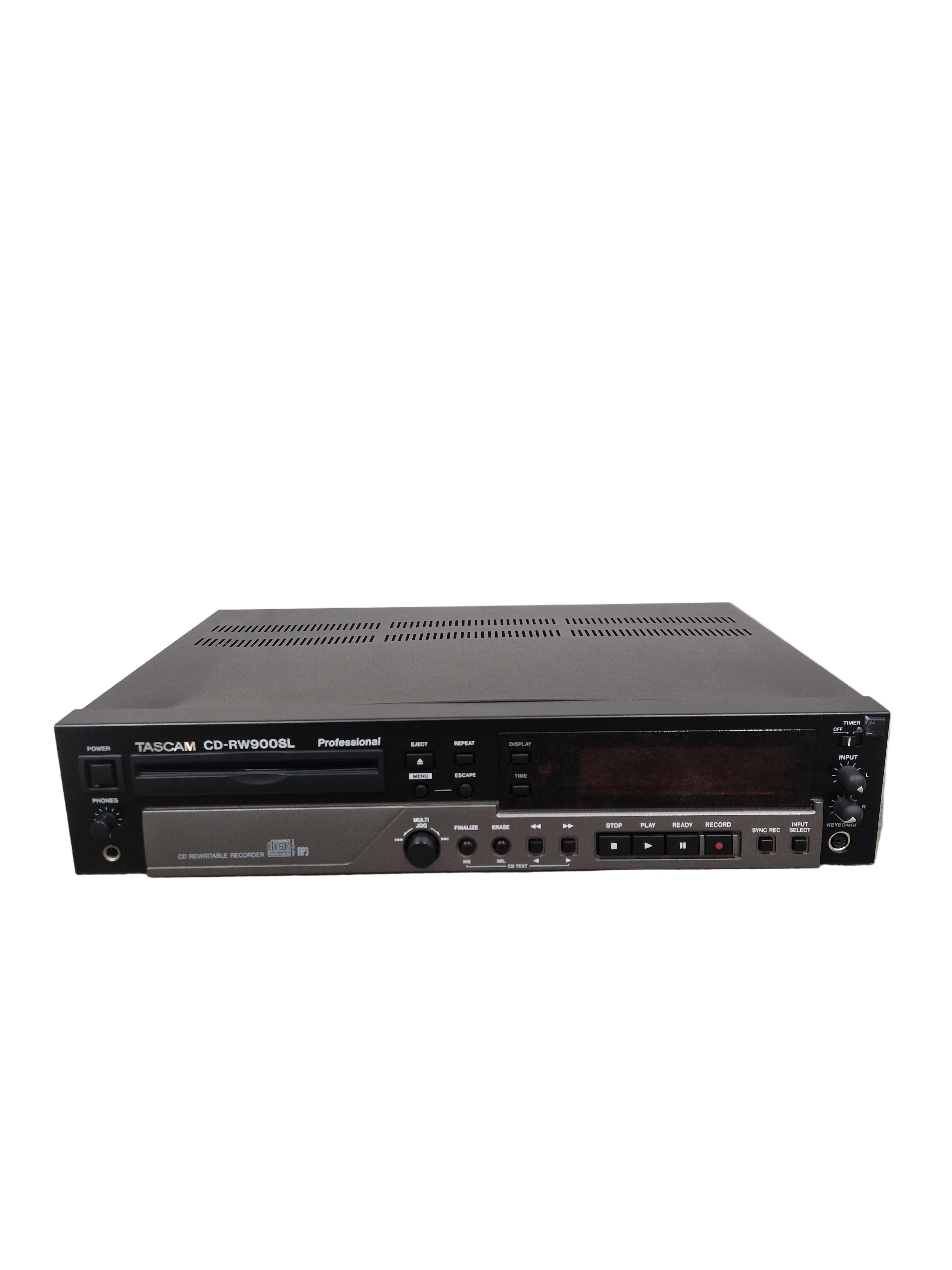 Tascam Cd-Rw900sl - Professional CD Recorder - Fair w/ Power Supply & Remote