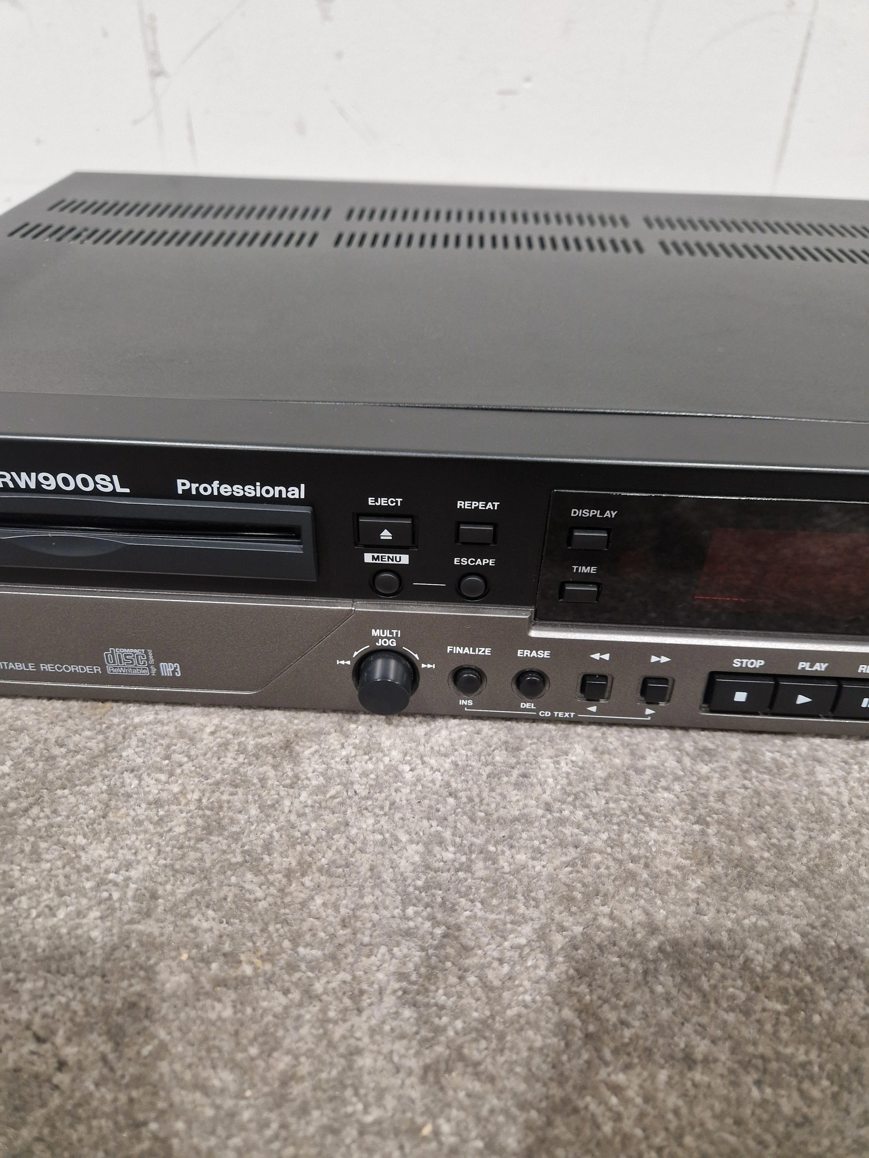 Tascam Cd-Rw900sl - Professional CD Recorder - Fair w/ Power Supply & Remote - Image 11
