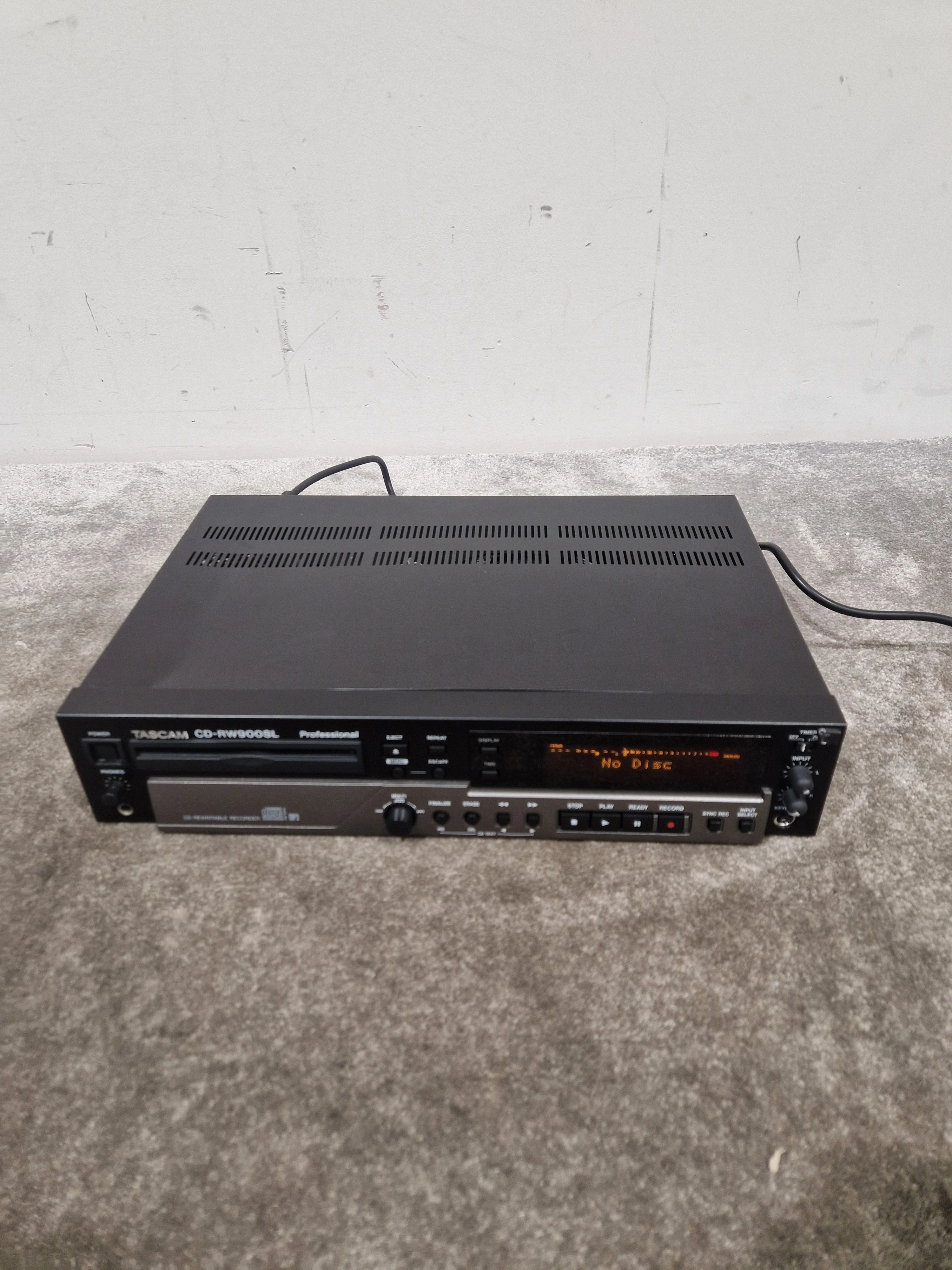 Tascam Cd-Rw900sl - Professional CD Recorder - Fair w/ Power Supply & Remote - Image 16