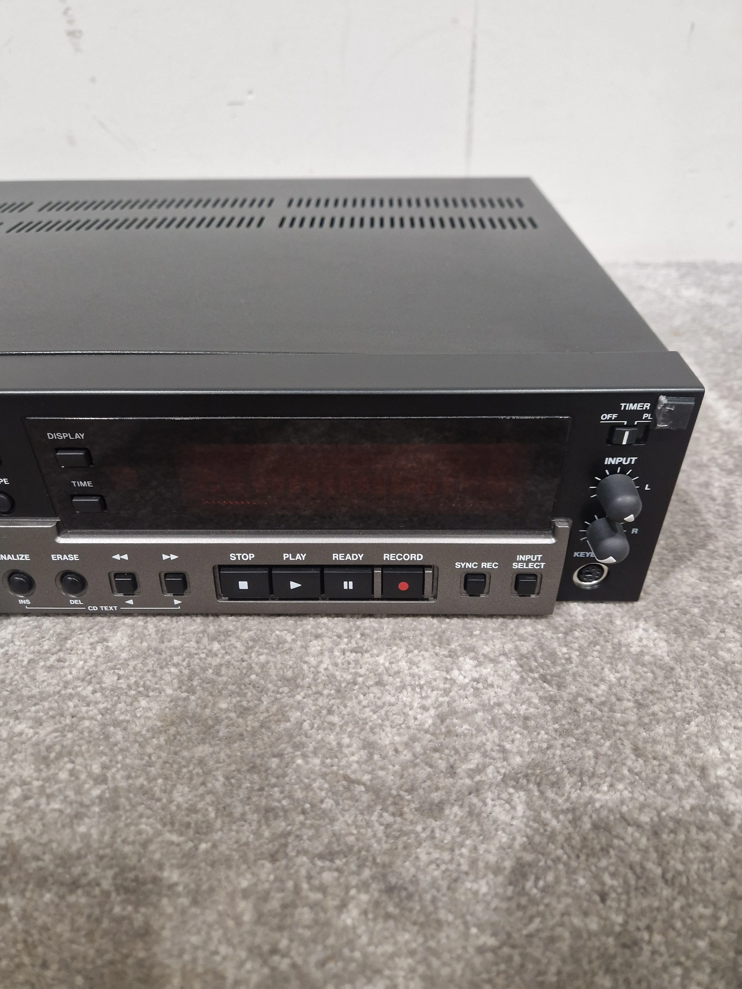 Tascam Cd-Rw900sl - Professional CD Recorder - Fair w/ Power Supply & Remote - Image 4