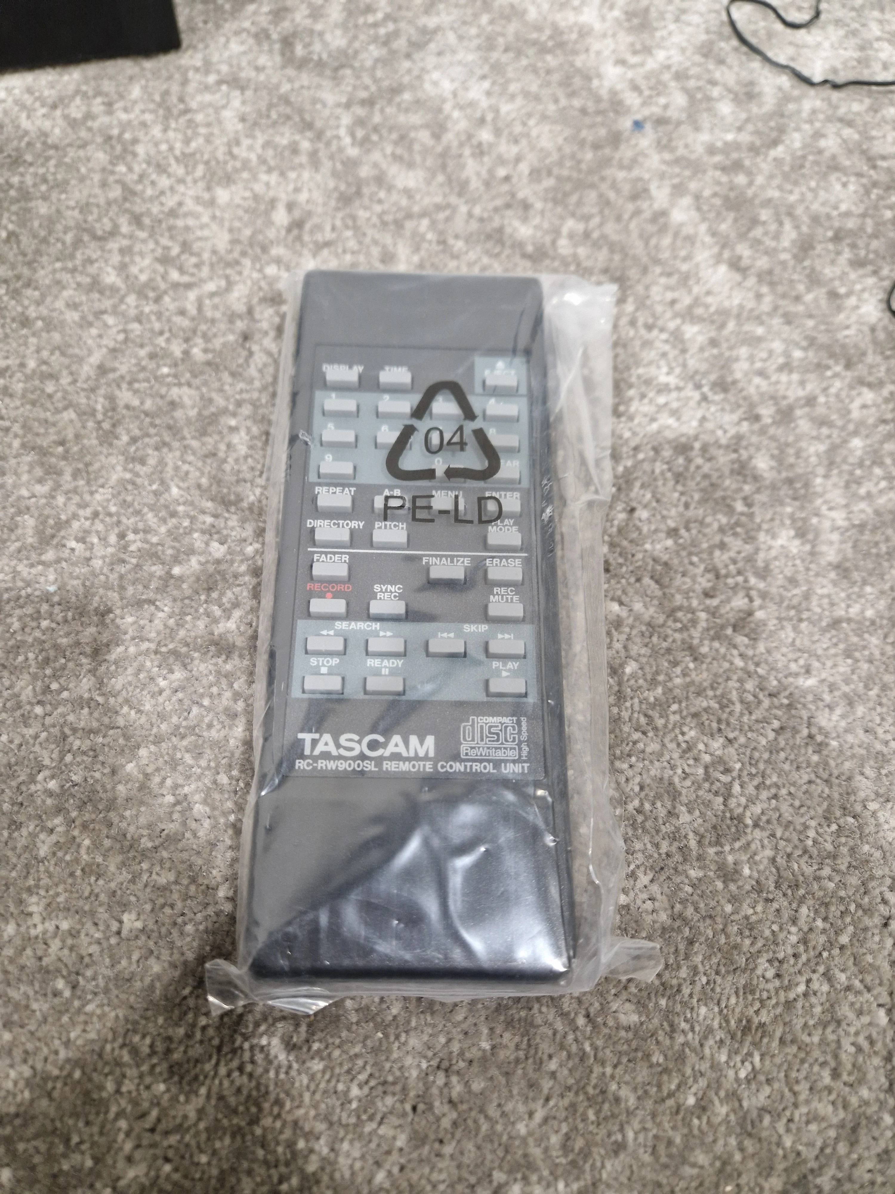 Tascam Cd-Rw900sl - Professional CD Recorder - Fair w/ Power Supply & Remote - Image 9