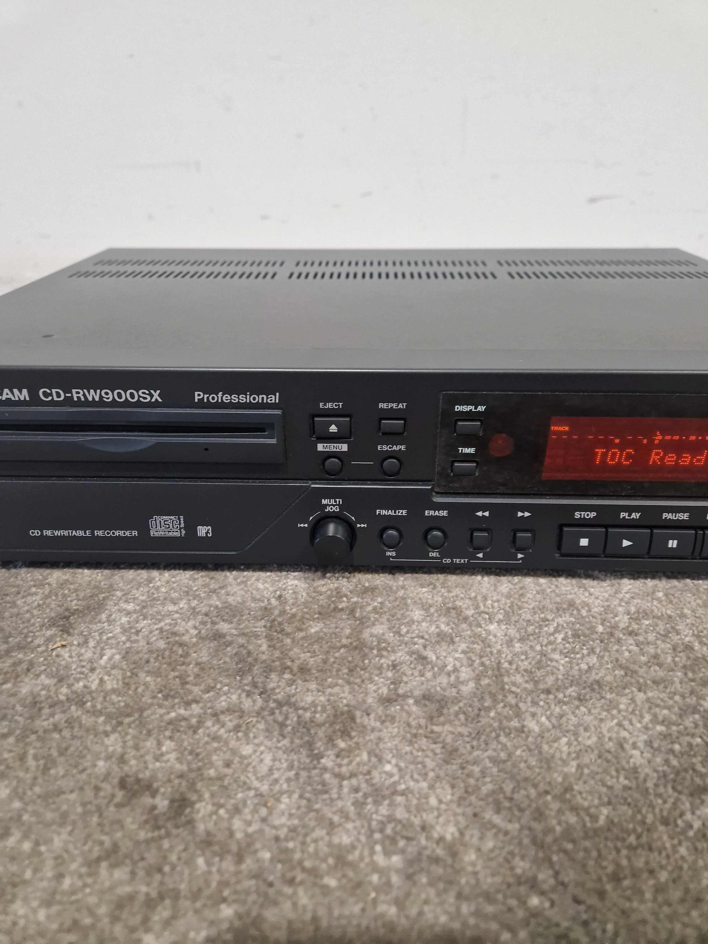 Tascam CDRW900SX - Professional CD Recorder - Excellent w/ Original Box & Power Supply - Image 19