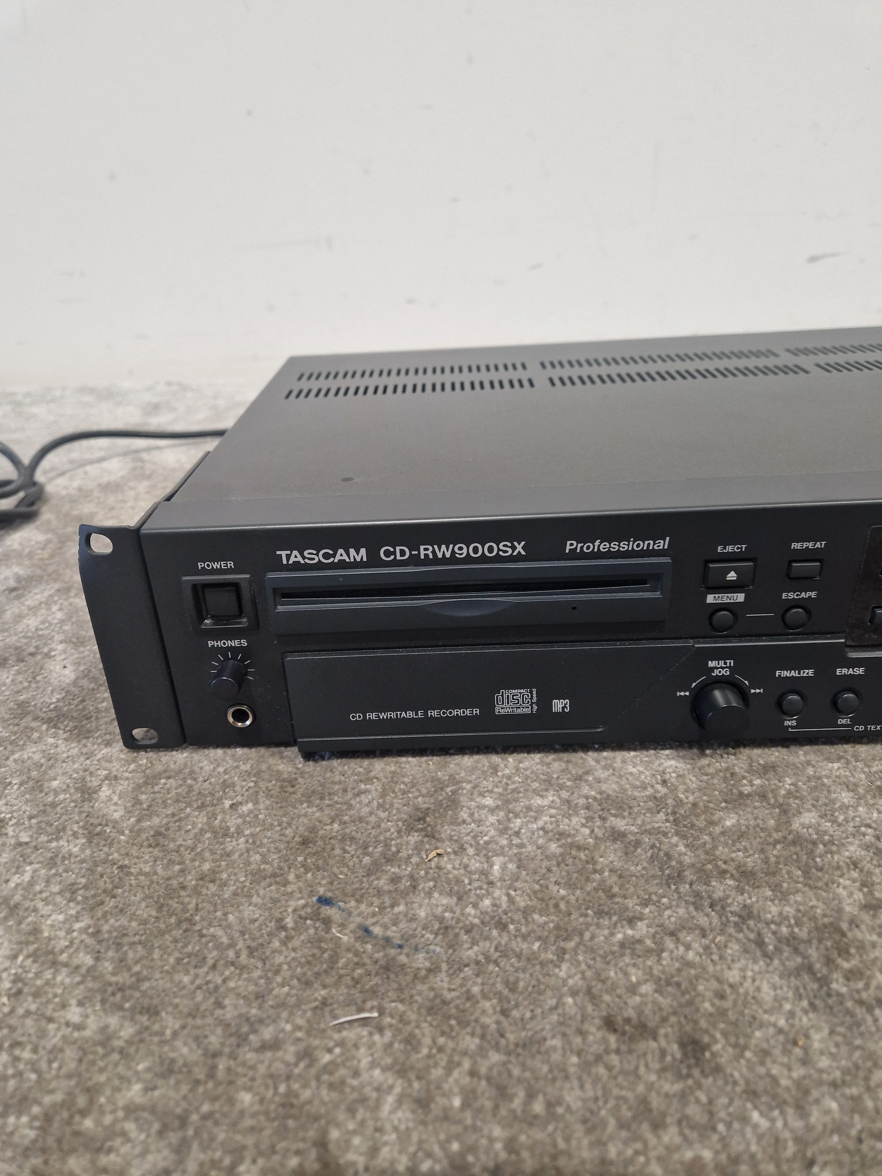 Tascam CDRW900SX - Professional CD Recorder - Excellent w/ Original Box & Power Supply - Image 20