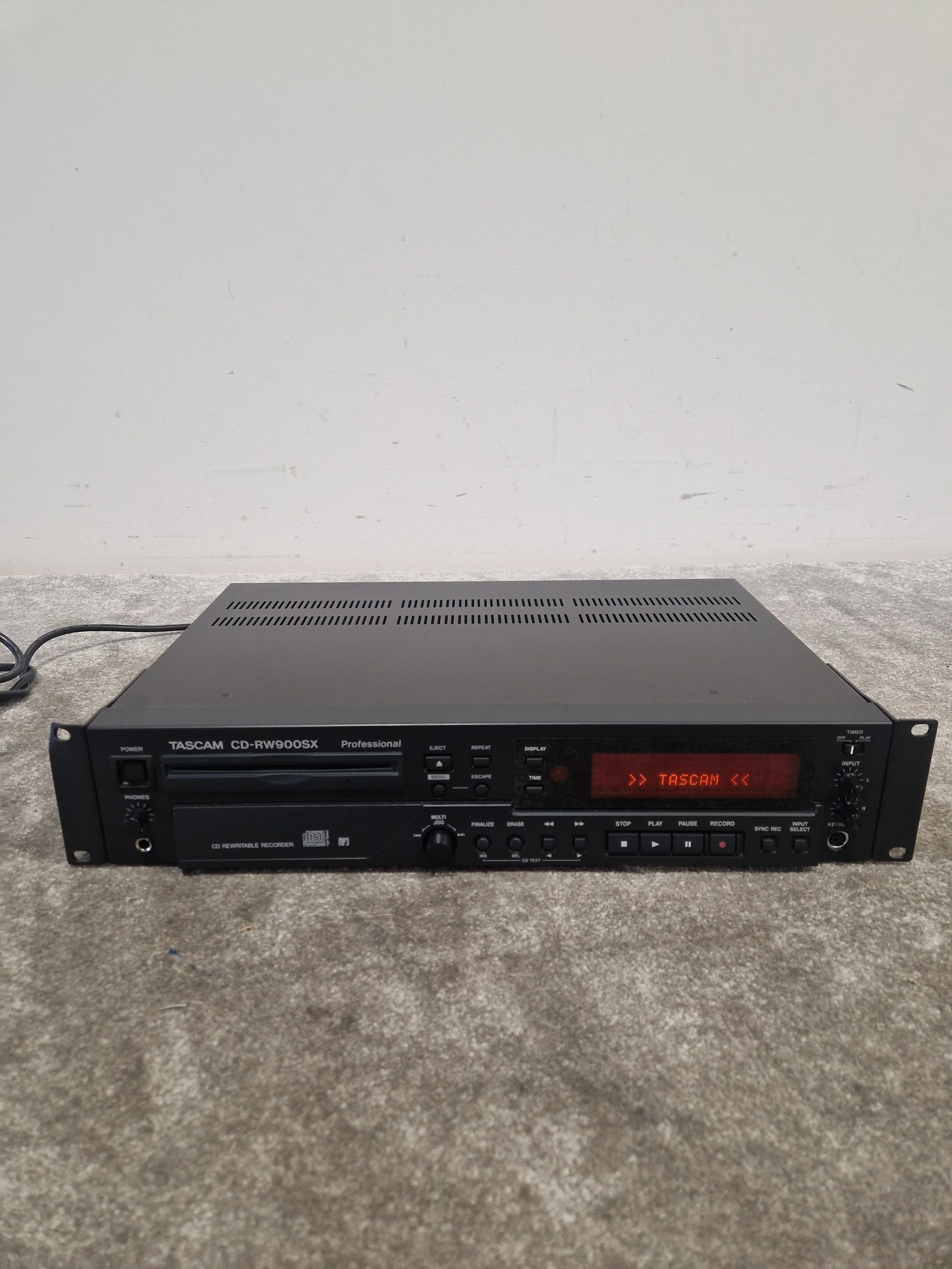Tascam CDRW900SX - Professional CD Recorder - Excellent w/ Original Box & Power Supply - Image 5