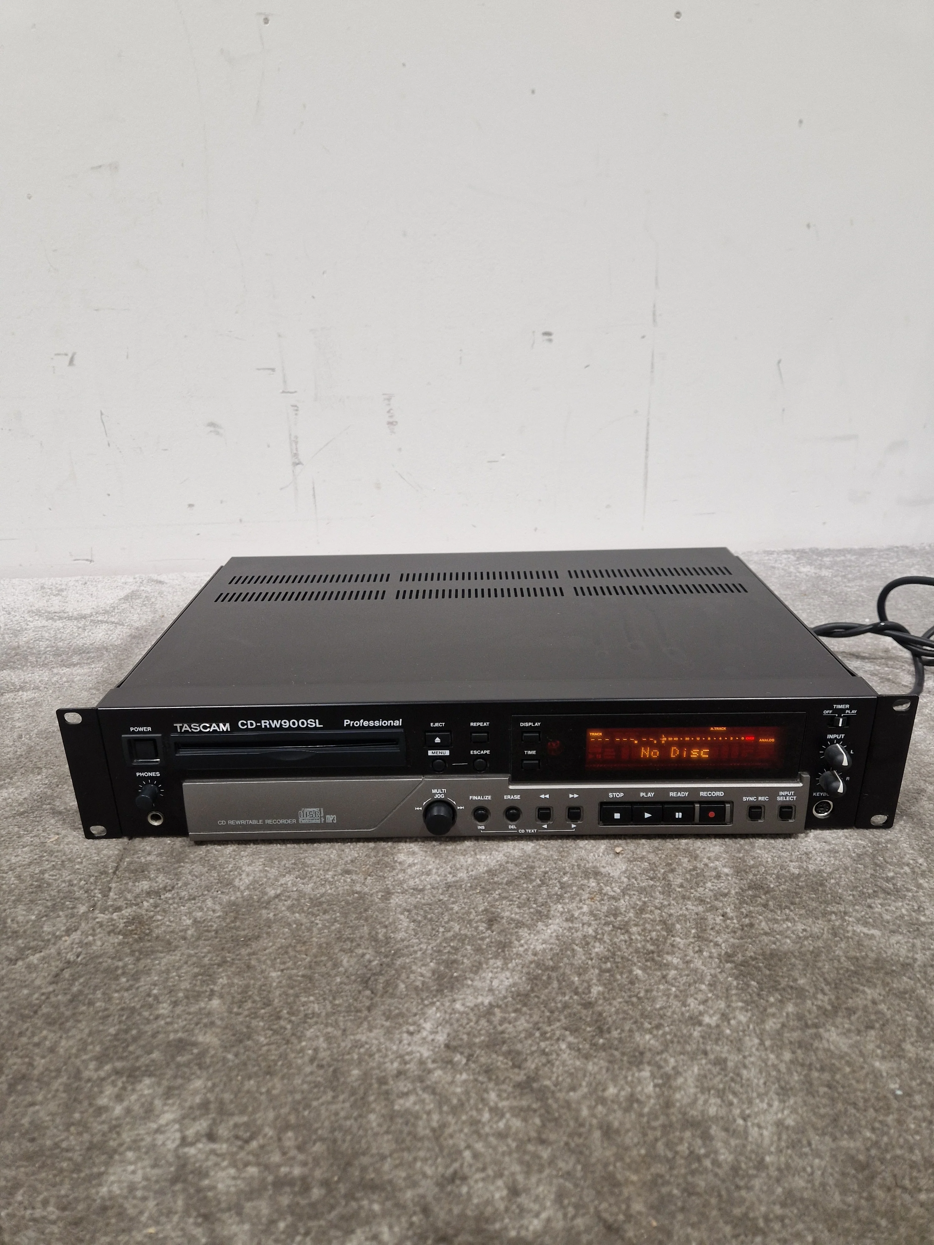 Tascam CDRW900SL - Professional CD Recorder - Excellent w/ Power Supply - Image 12