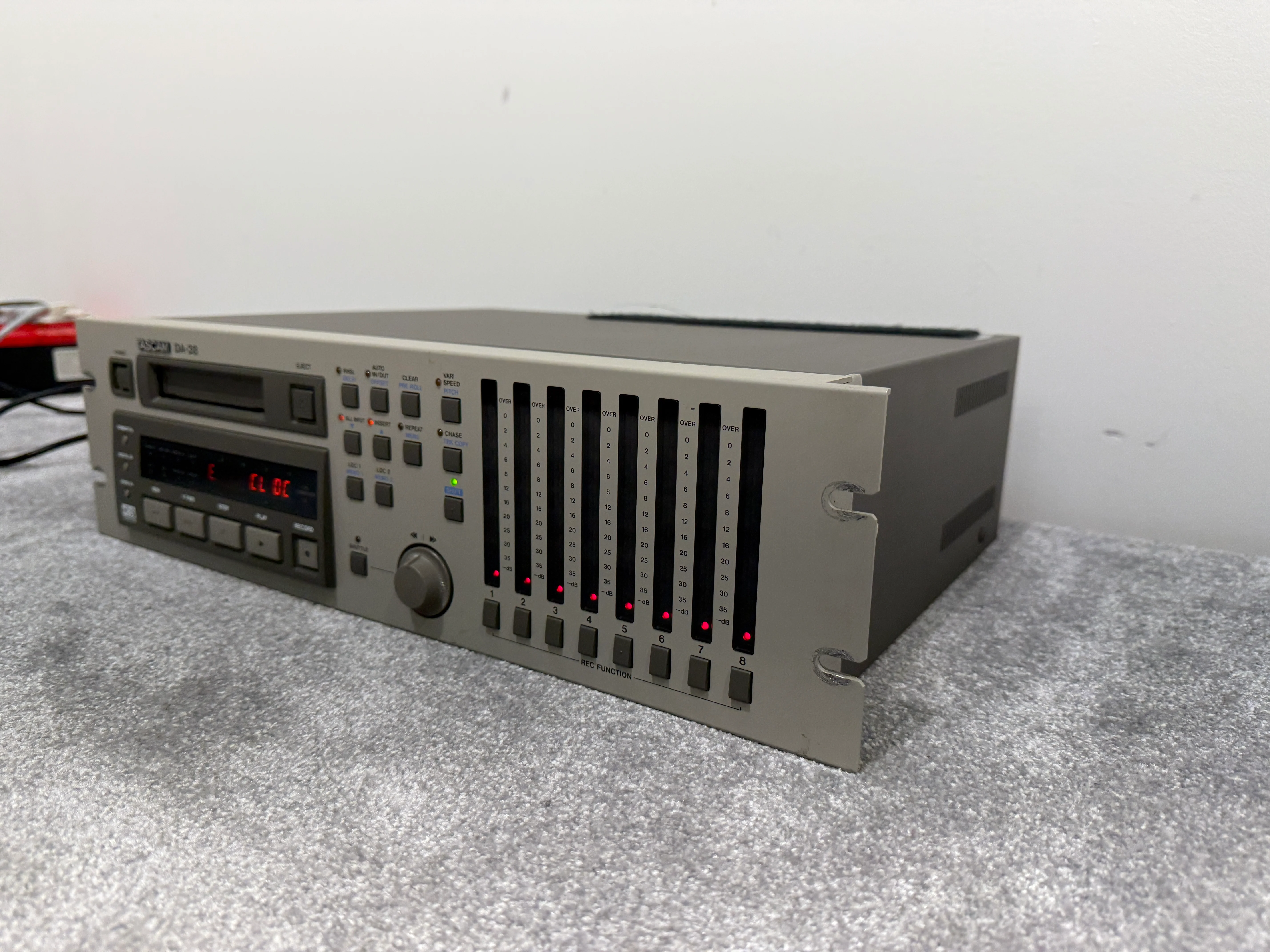 Tascam DA-38 Digital Multitrack Recorder - 8 Tracks, Timecode Support - Very Good w/ Manuals - Image 6