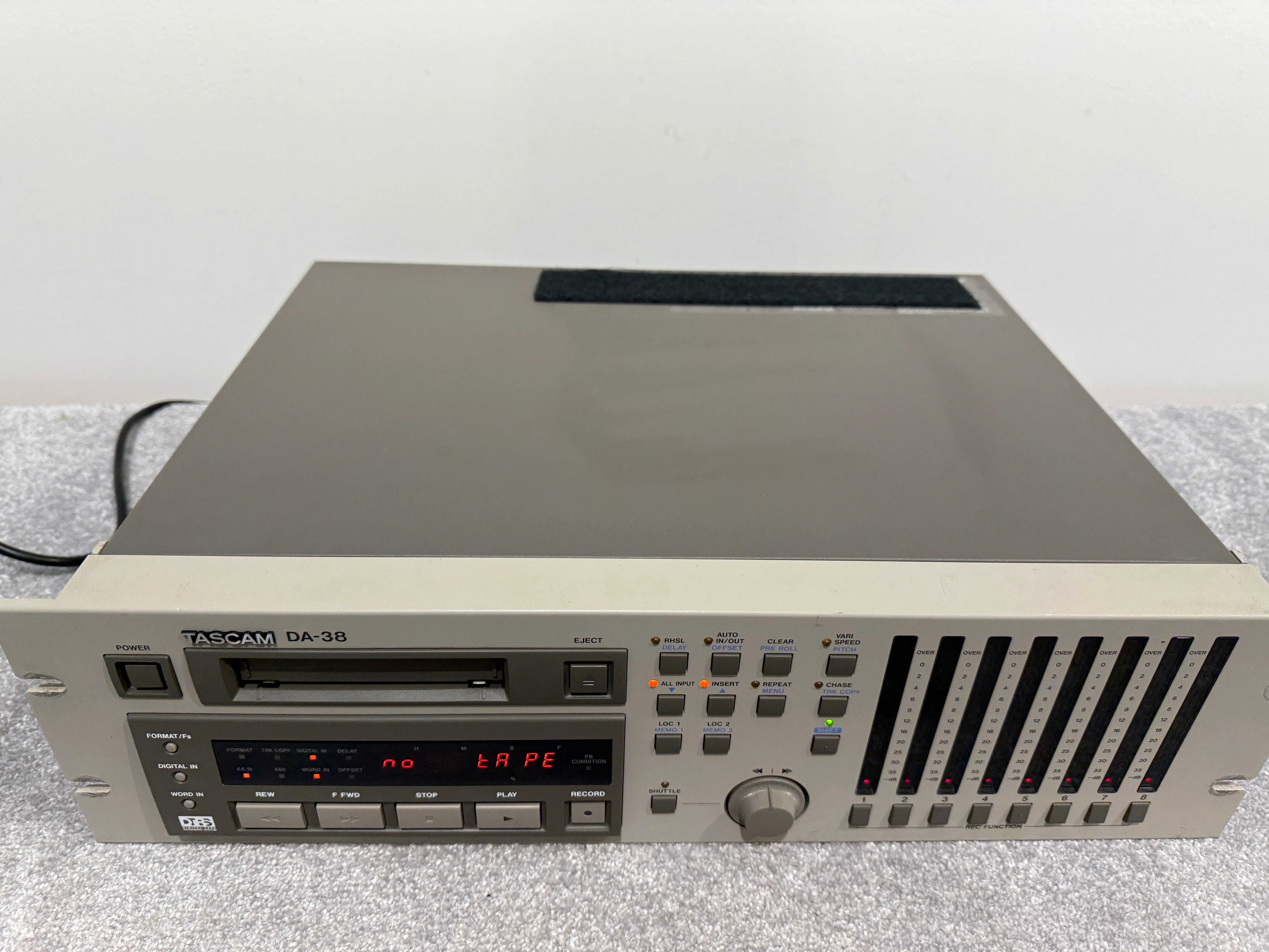 Tascam DA-38 Digital Multitrack Recorder - 8 Tracks, Timecode Support - Very Good w/ Manuals - Image 7