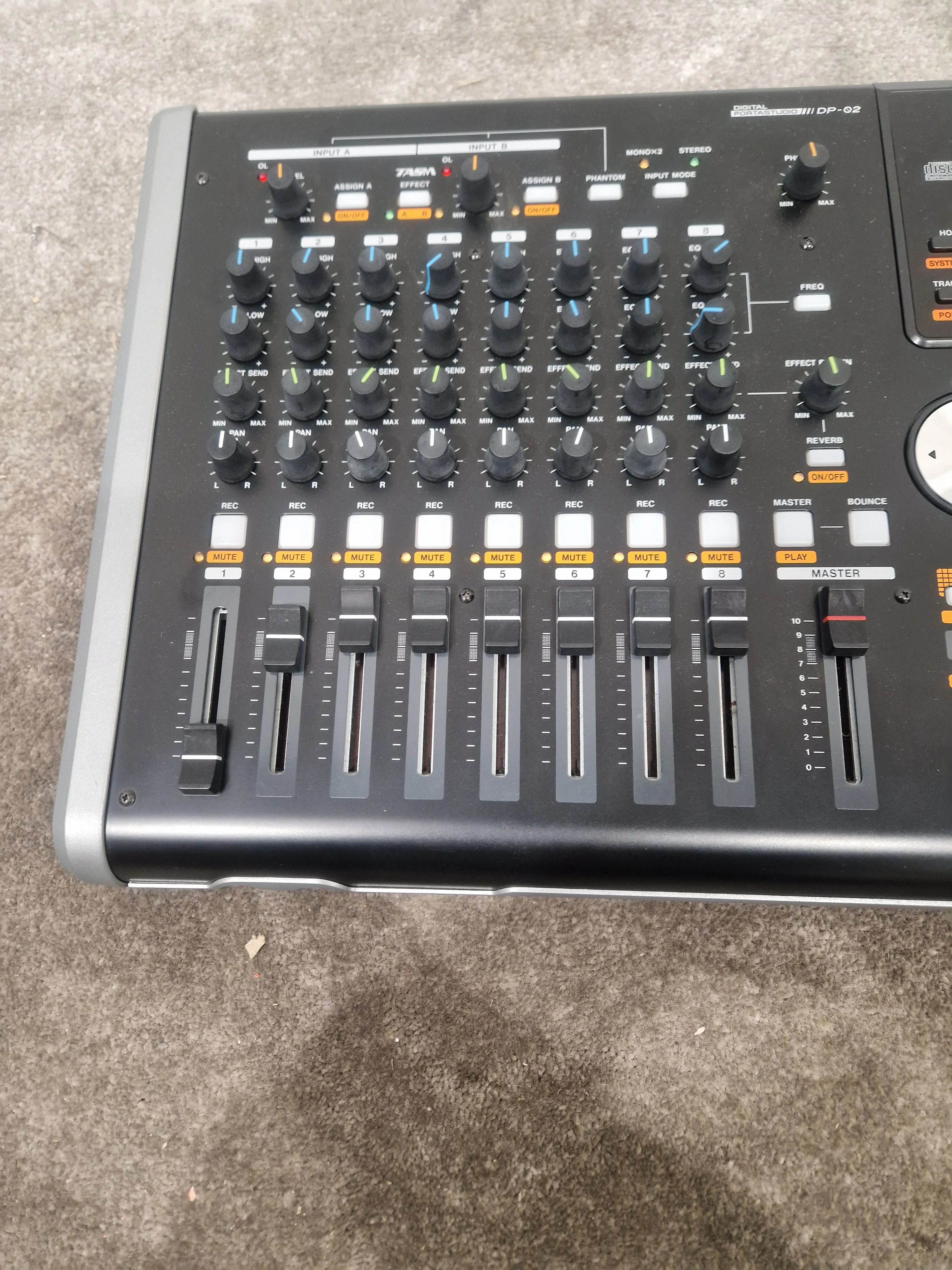 Tascam DP-02 Digital Portastudio - 8-Track Recording - Excellent w/ Power Supply & Soft Case - Image 12