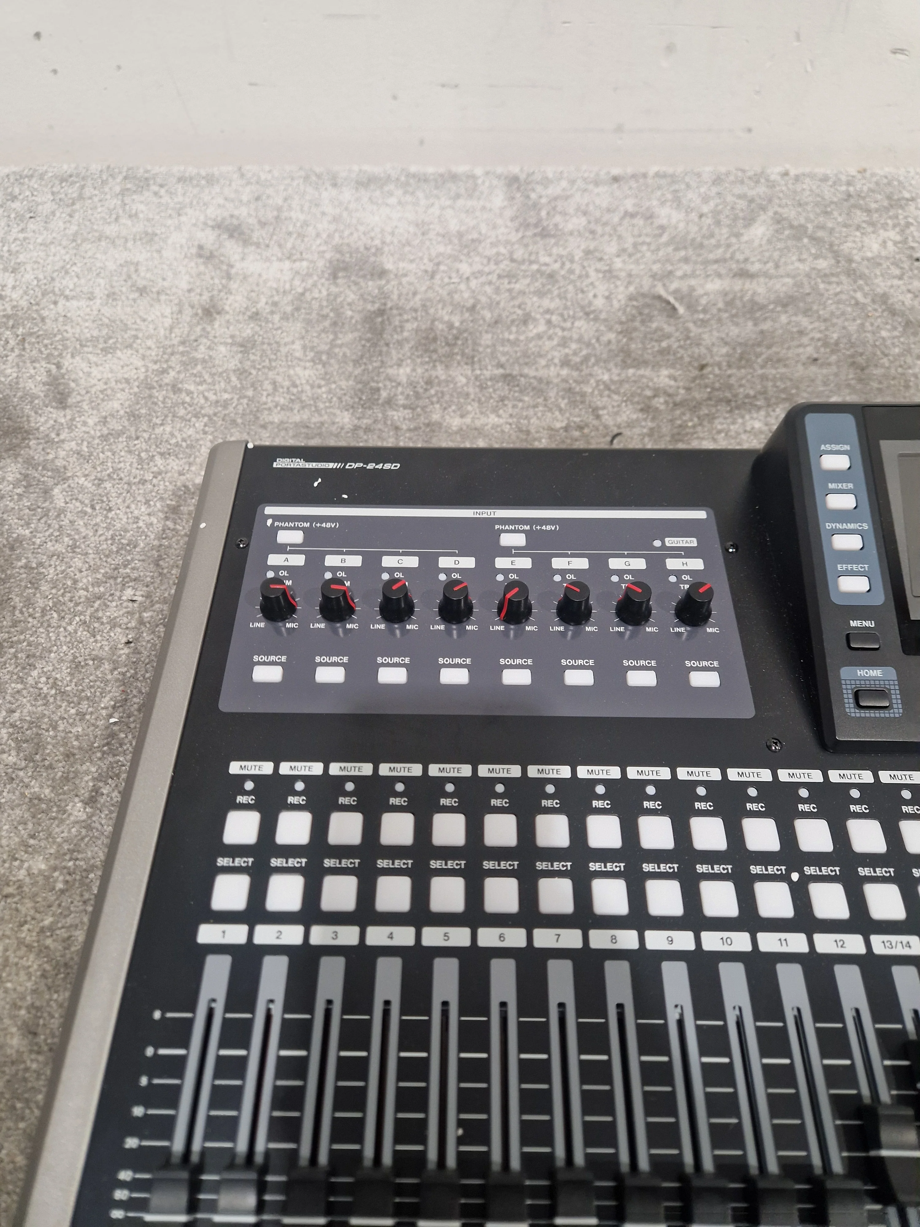Tascam DP-24SD - Digital Multitrack Recorder - Black - Excellent w/ Original Box - Image 15