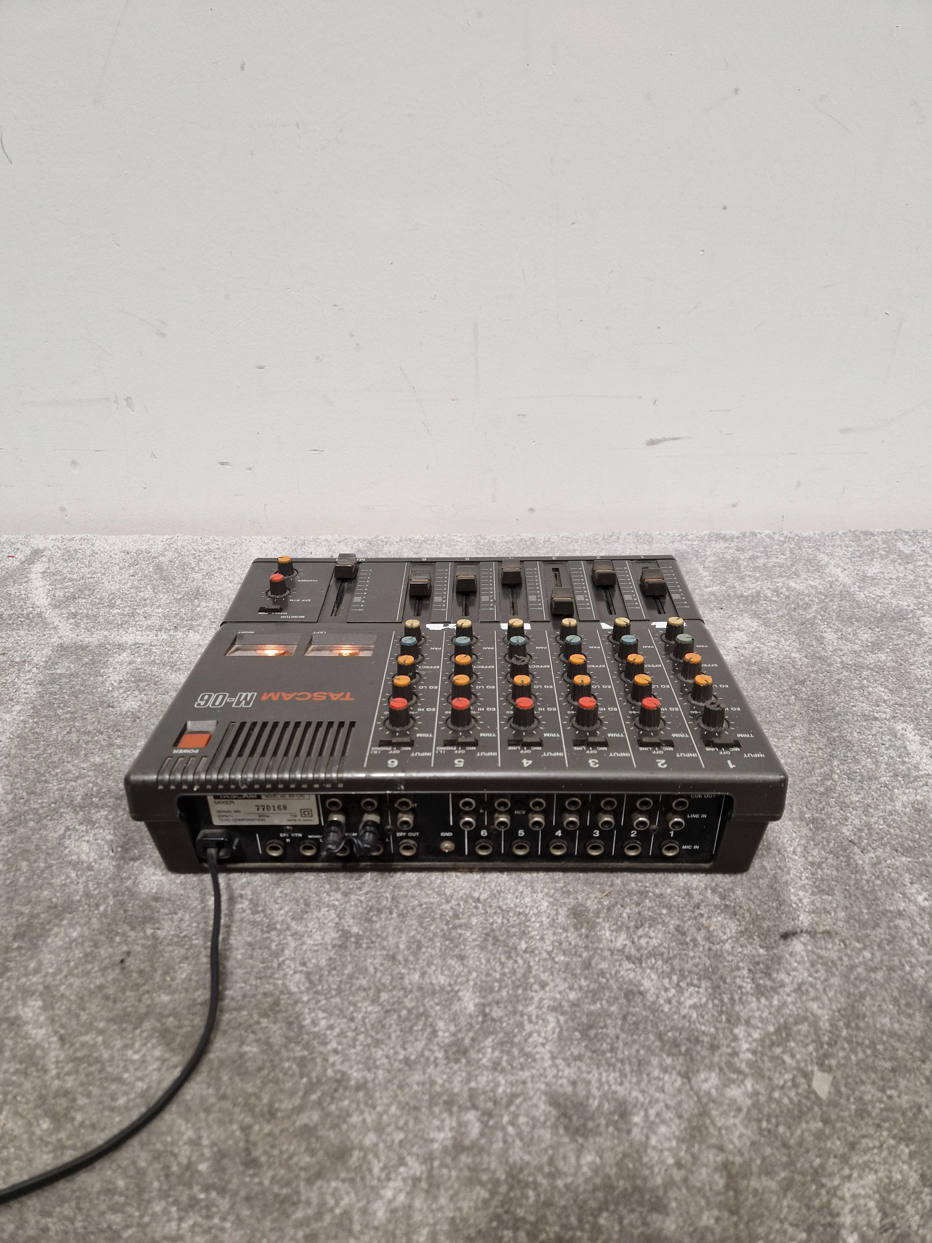 Tascam M-06 - Compact 6-Channel Mixer - Good - Image 4