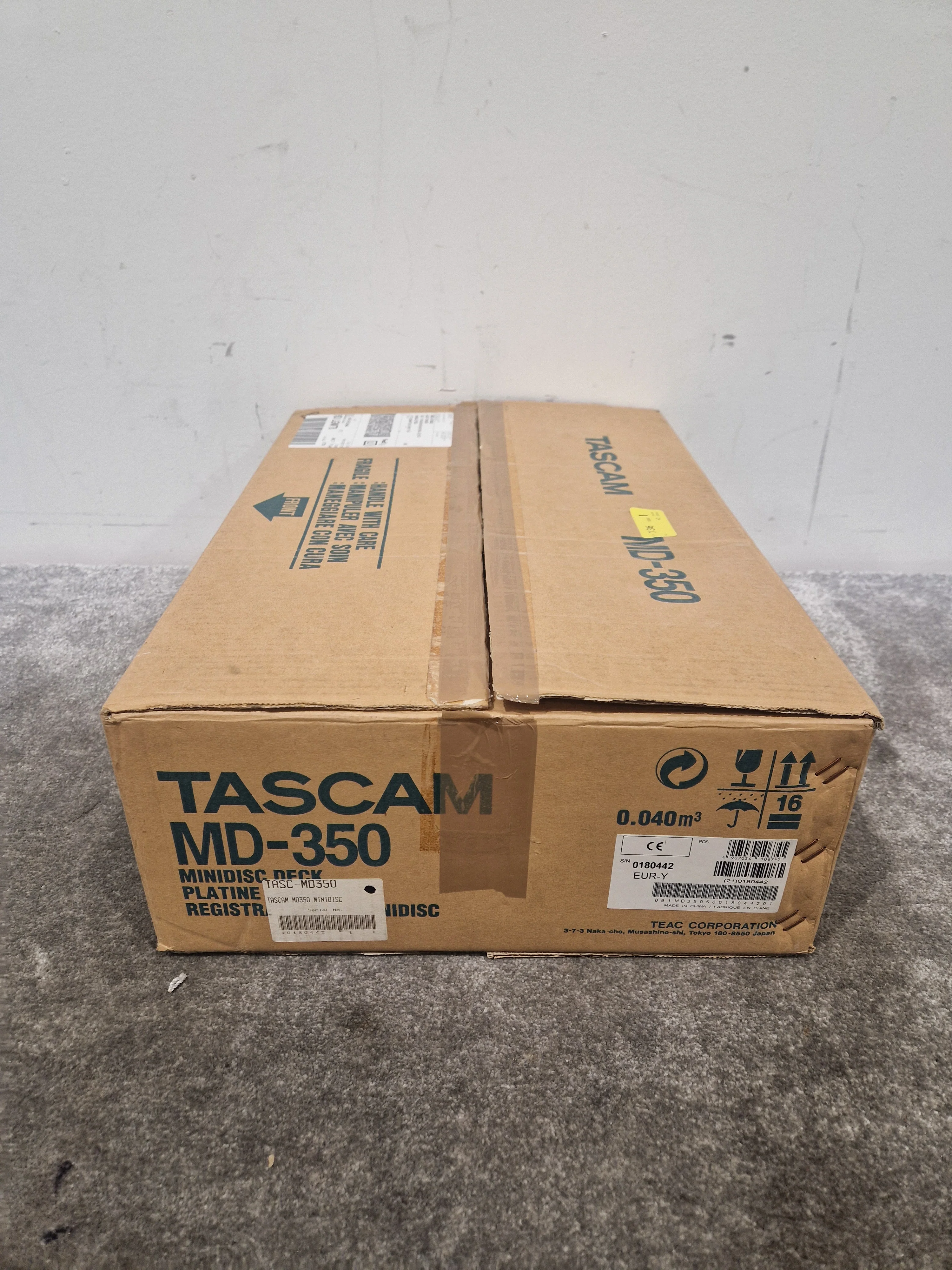 Tascam MD-350 - Professional Minidisc Recorder - Excellent w/ Original Box - Image 14