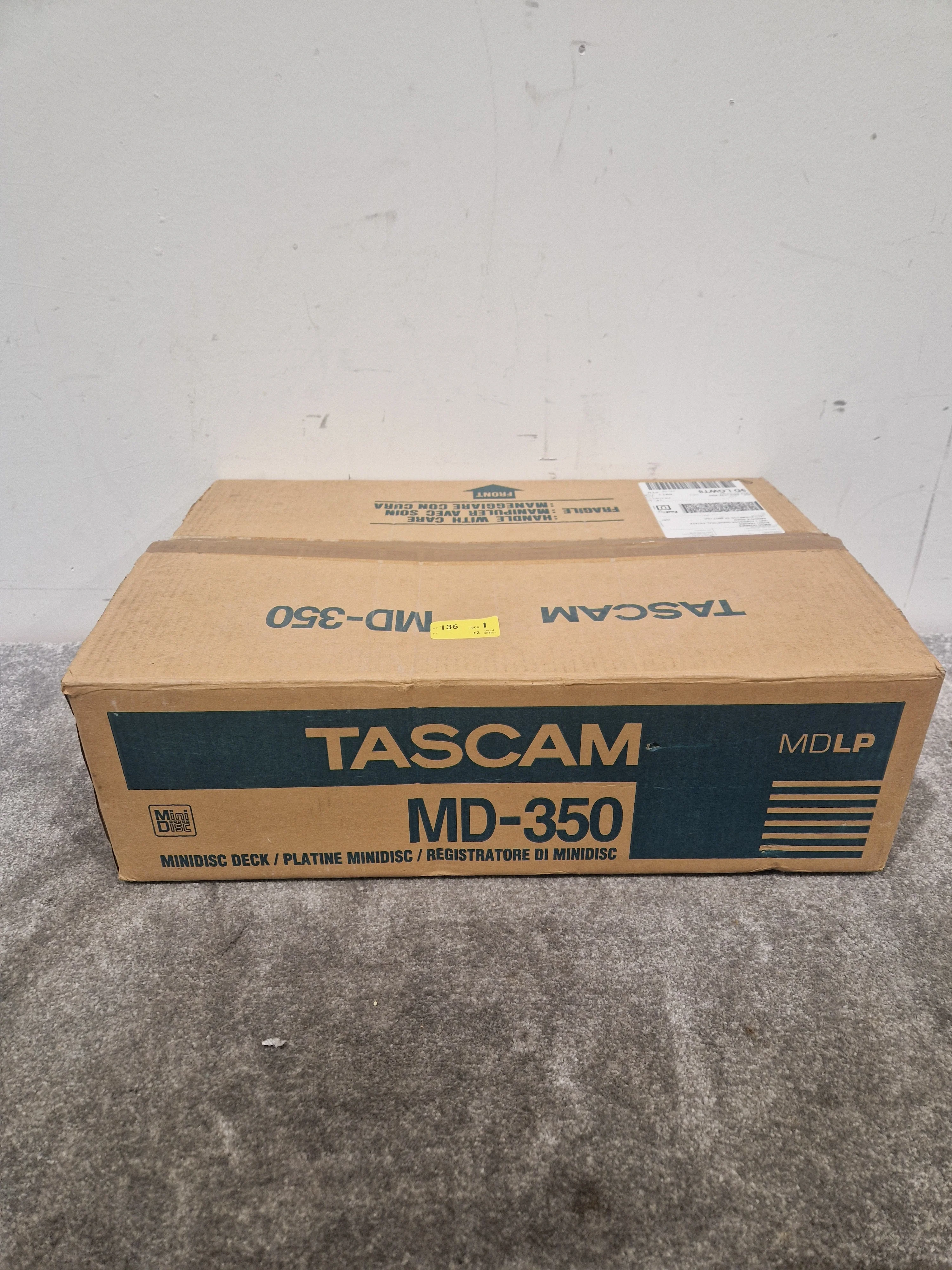 Tascam MD-350 - Professional Minidisc Recorder - Excellent w/ Original Box - Image 9