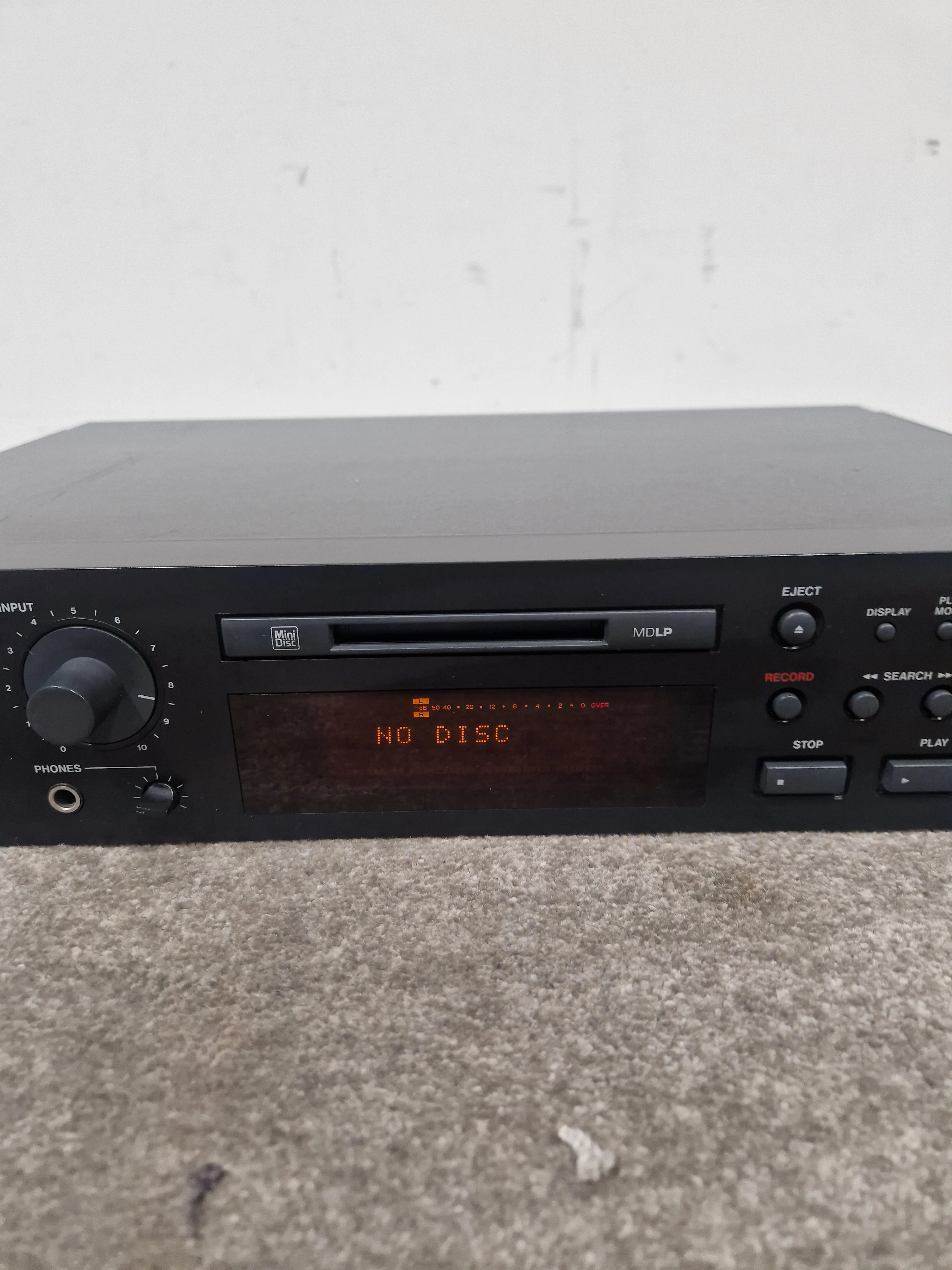 Tascam MD-350 - Professional Minidisc Recorder - Excellent w/ Remote & Manuel's - Image 6