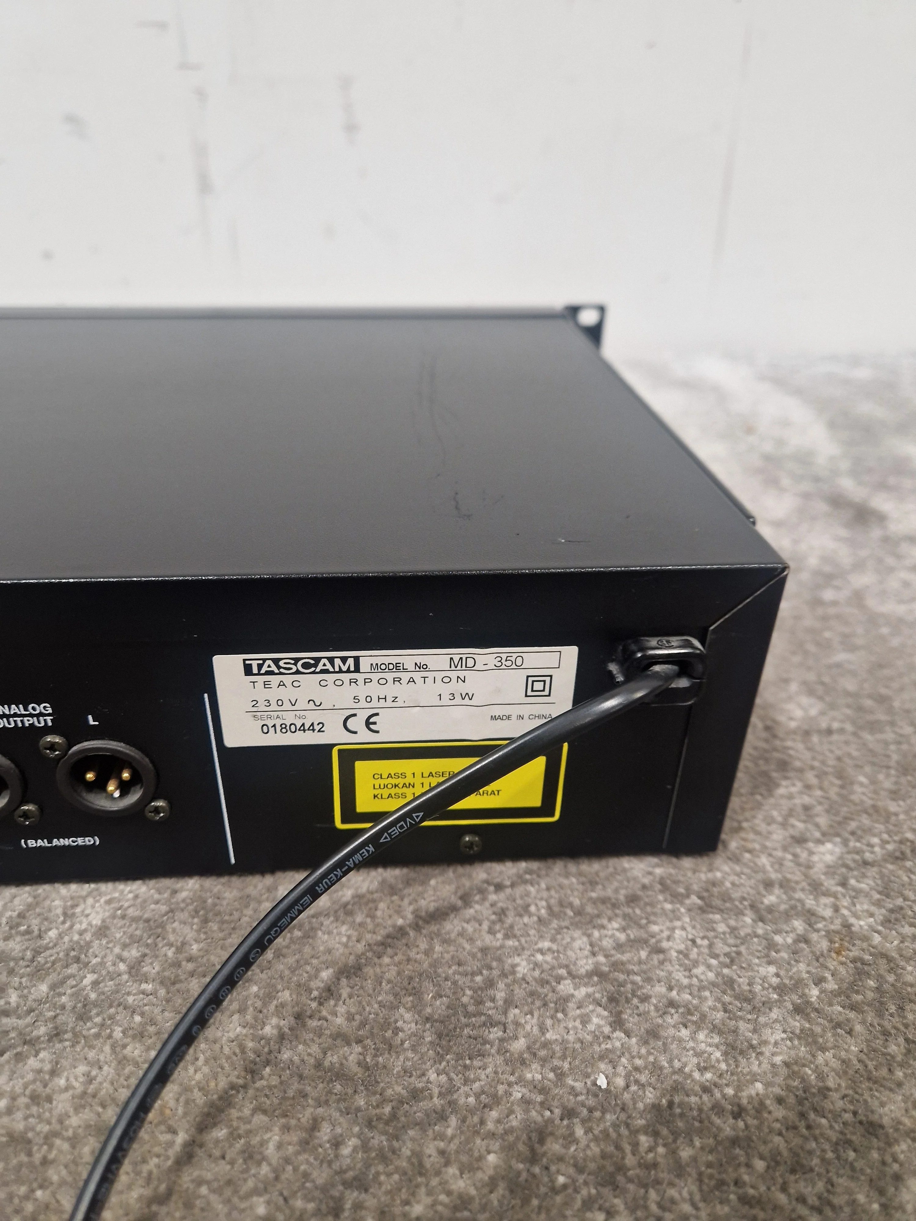 Tascam MD-350 - Professional Minidisc Recorder - Excellent w/ Remote & Manuel's - Image 8