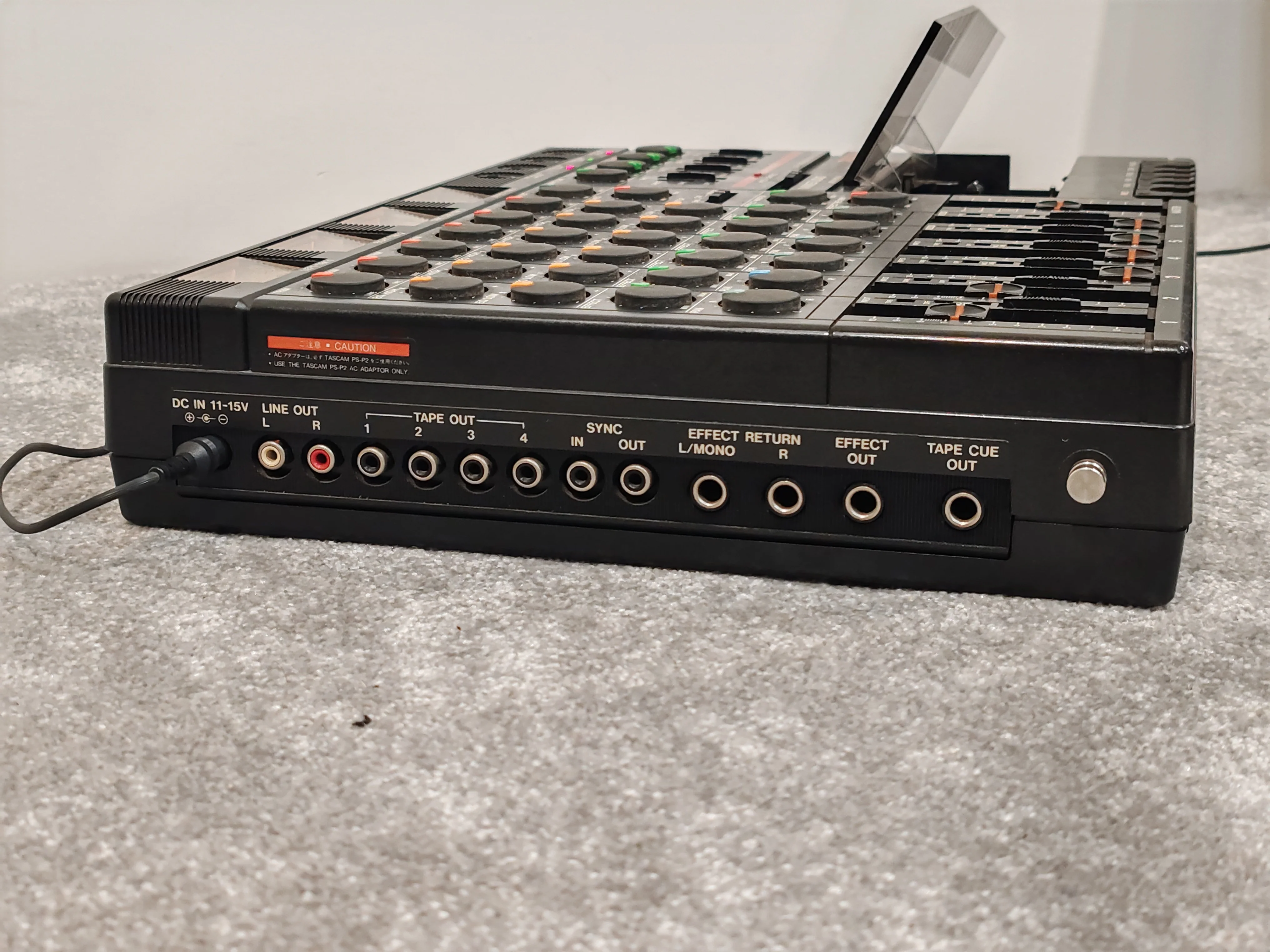 Tascam Porta Two Ministudio Requires Repair w/ Manuals and Flight Case - Image 3