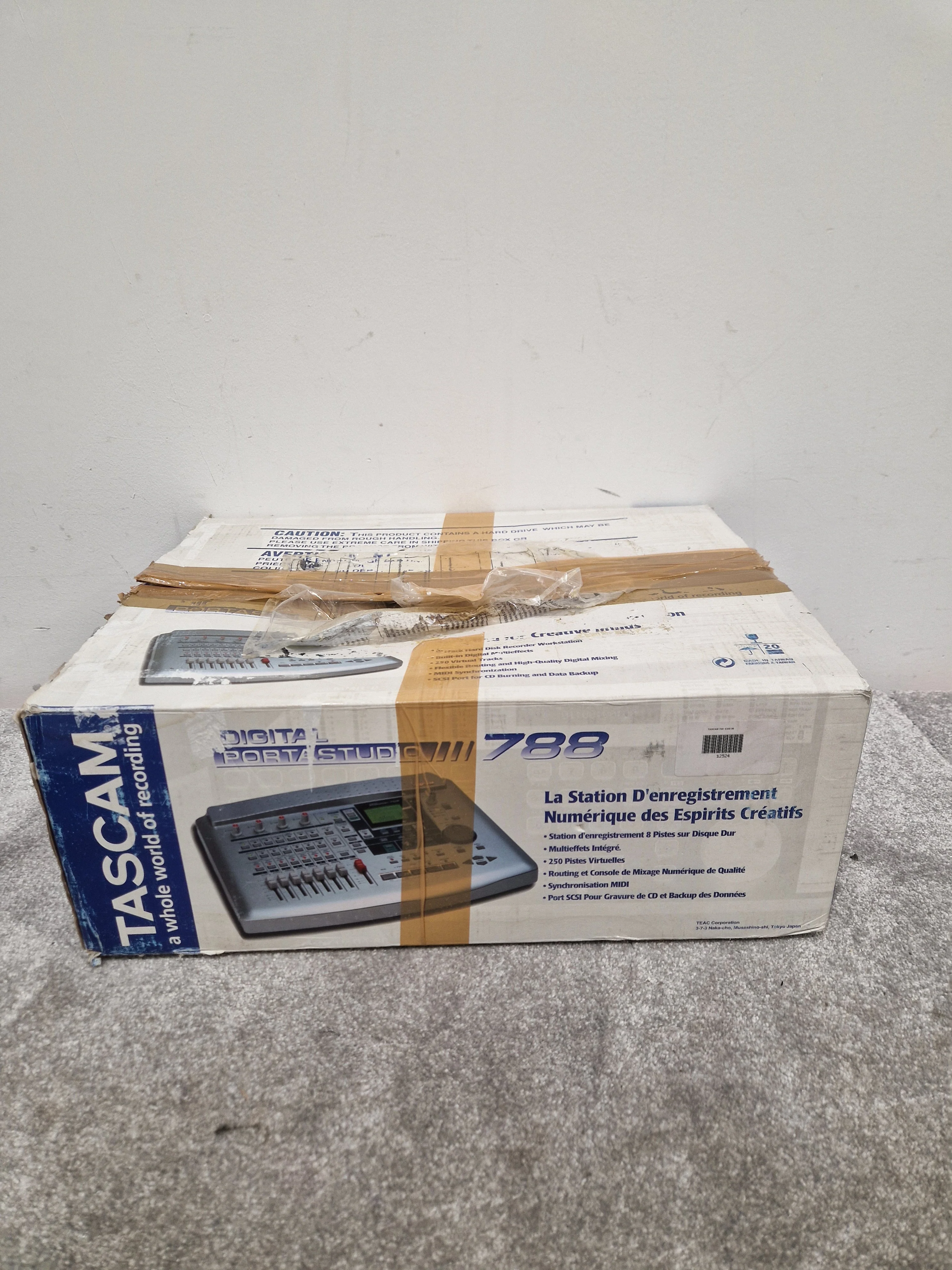 Tascam Portastation 788 Multitrack Recorder - 8 Tracks, DBX Noise Reduction - Excellent w/ Original Box & Power Supply & Manuals & Certification - Image 4