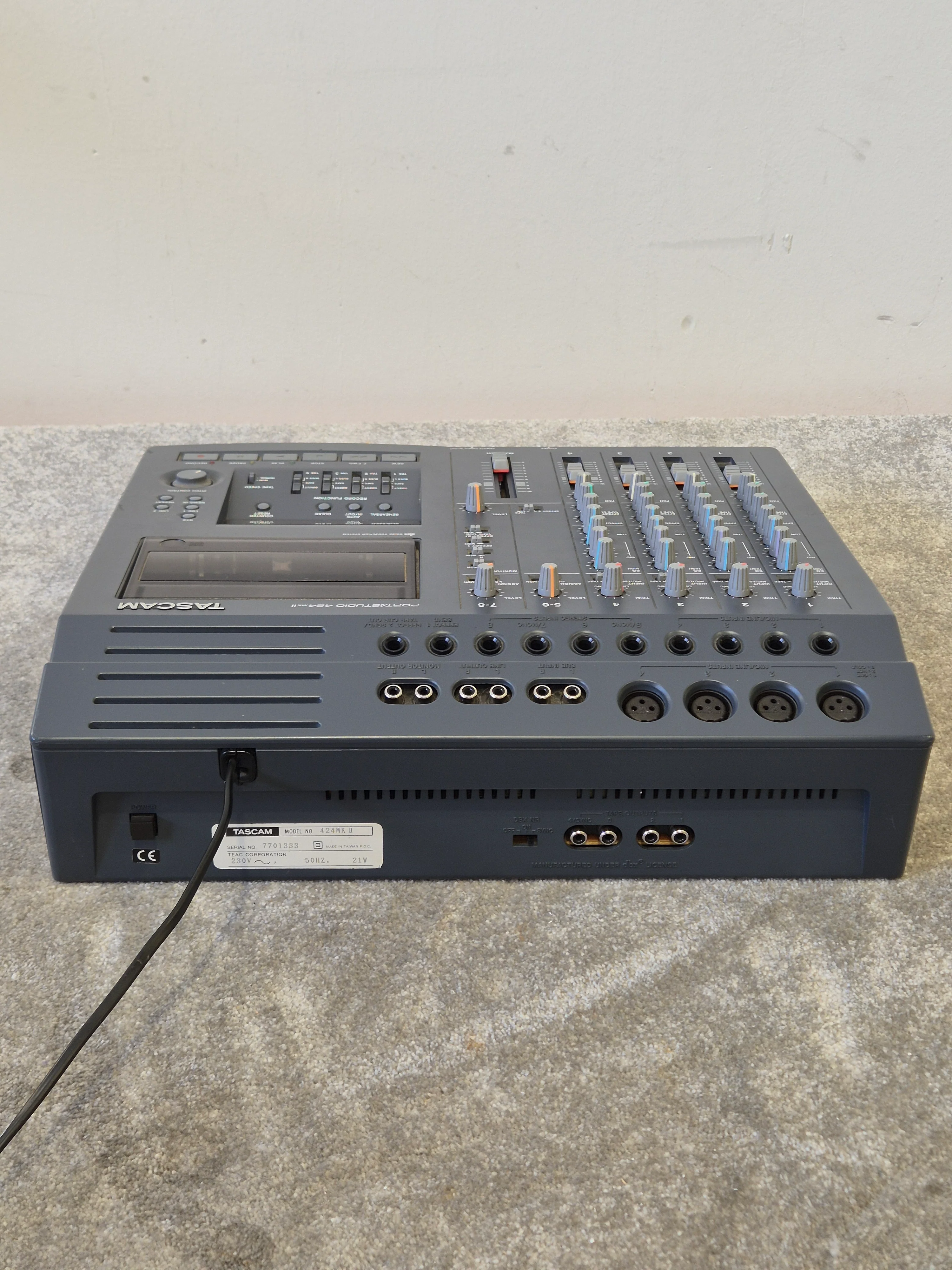Tascam PortaStudio 424 MK2 - 4-Track Cassette Recorder - Very Good w/ Original Box - Image 12