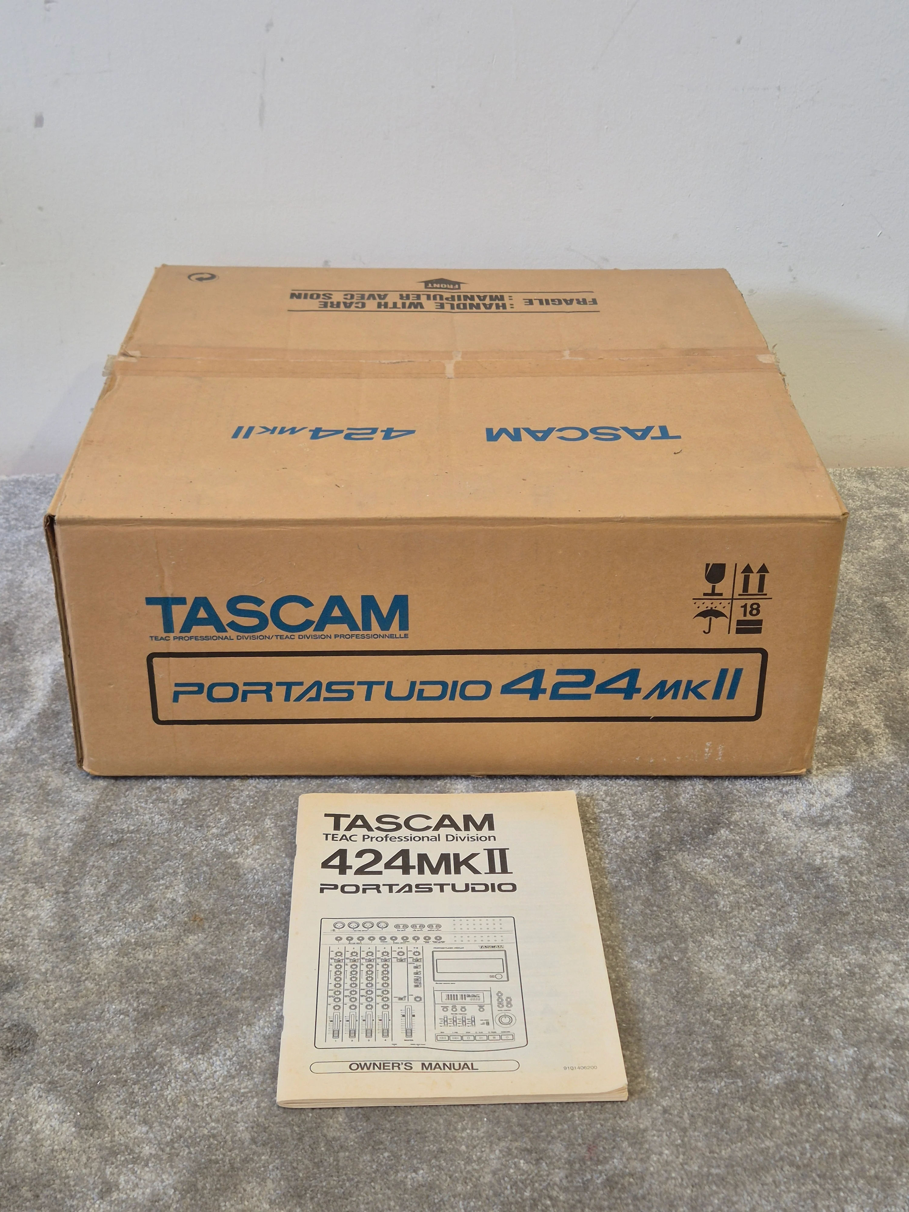 Tascam PortaStudio 424 MK2 - 4-Track Cassette Recorder - Very Good w/ Original Box - Image 15