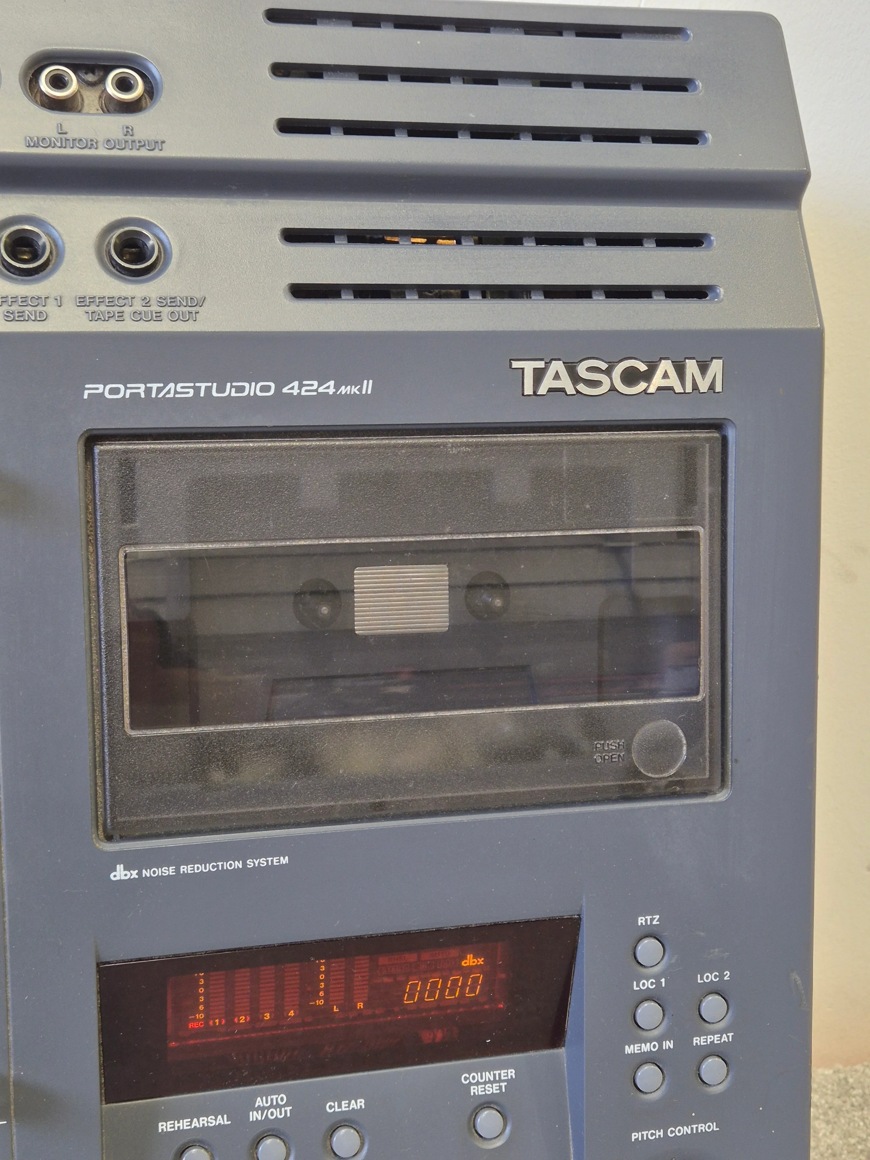 Tascam PortaStudio 424 MK2 - 4-Track Cassette Recorder - Very Good w/ Original Box - Image 3