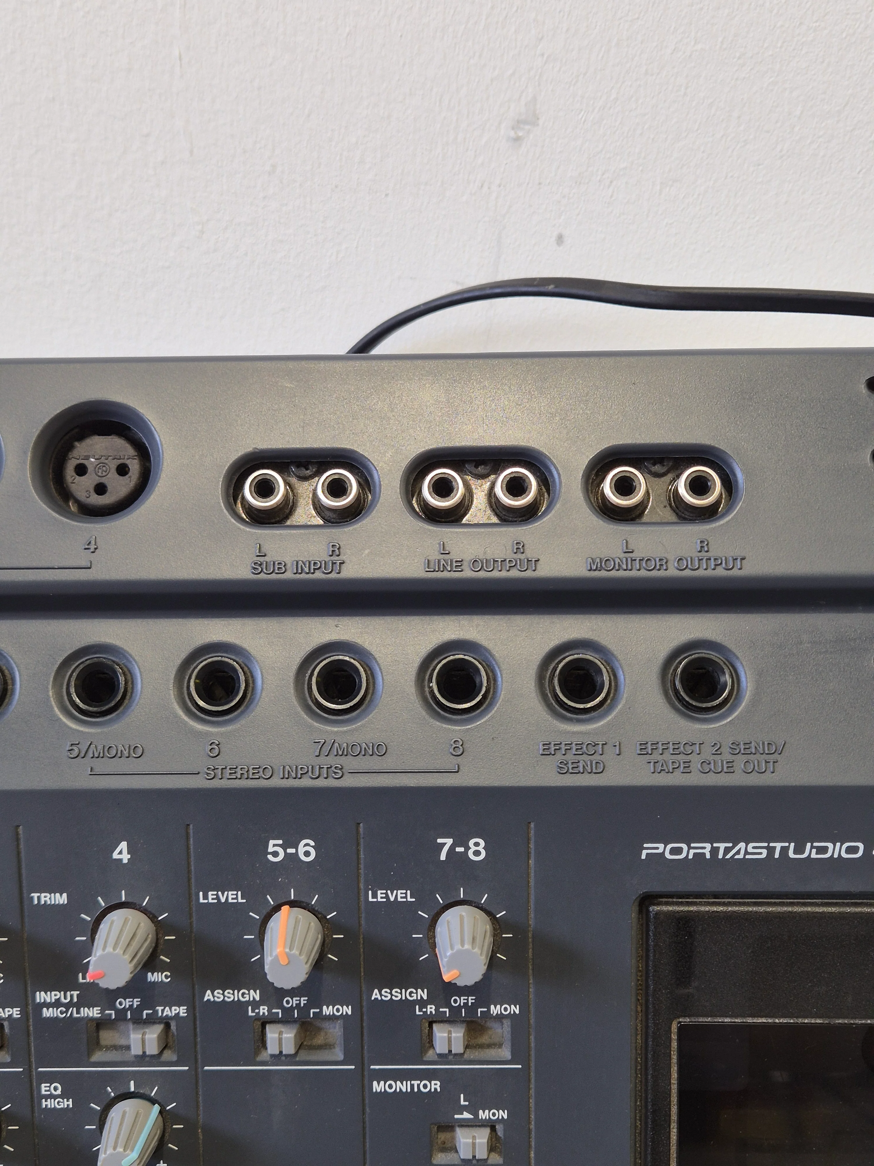 Tascam PortaStudio 424 MK2 - 4-Track Cassette Recorder - Very Good w/ Original Box - Image 7