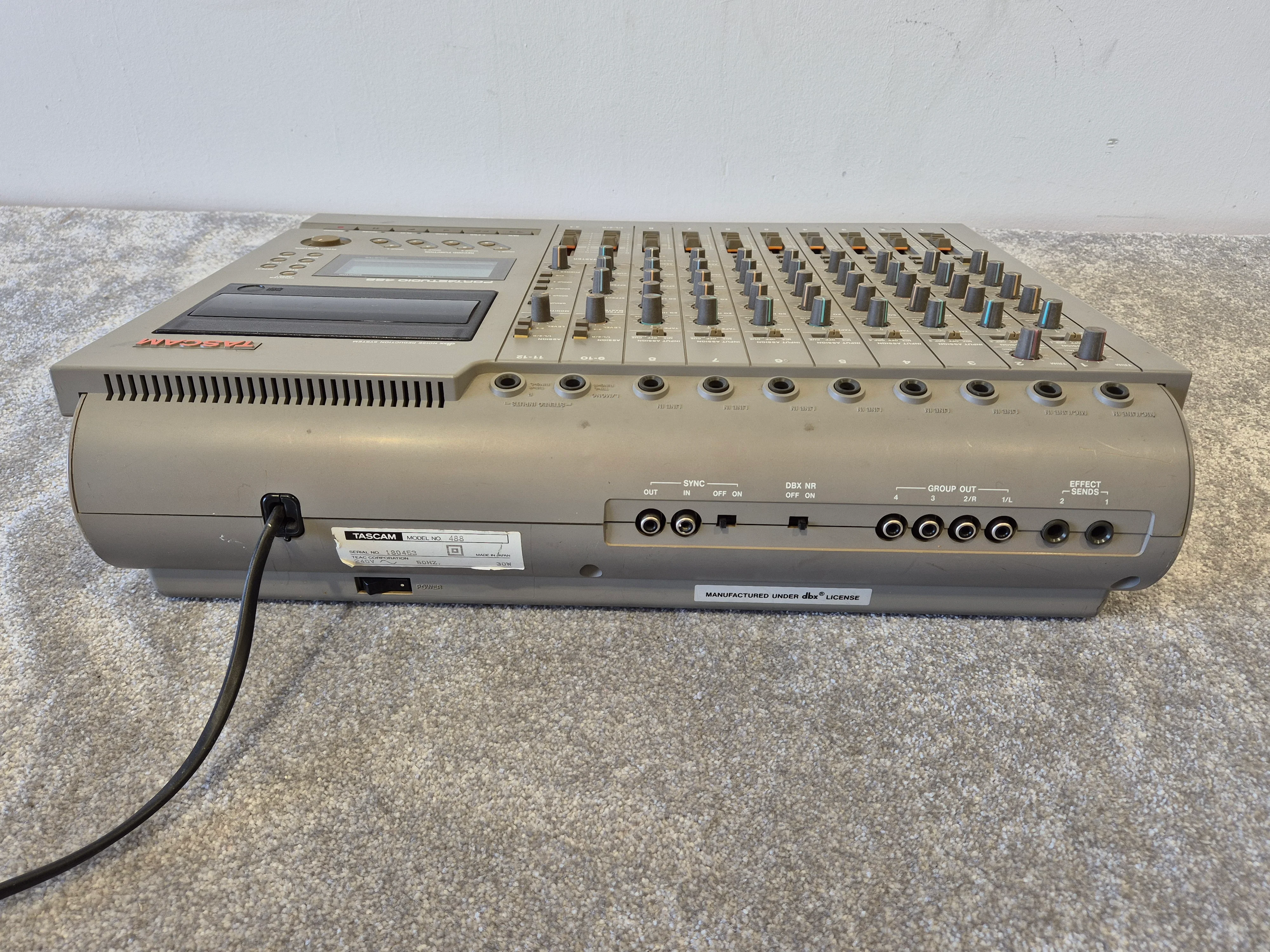 Tascam Portastudio 488 - 8-Track Cassette Tape Recorder and Full-Function Mixer - Image 13
