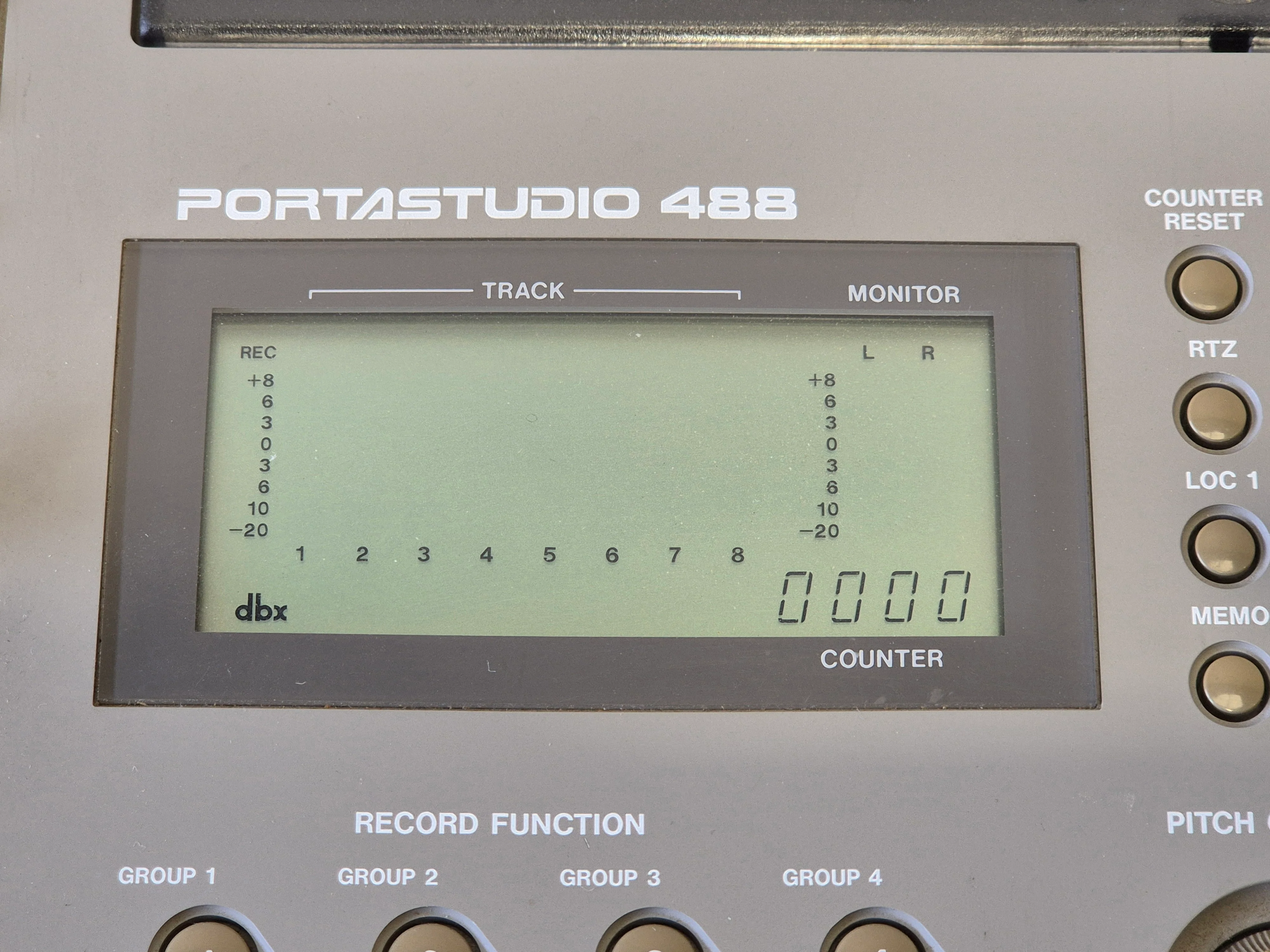 Tascam Portastudio 488 - 8-Track Cassette Tape Recorder and Full-Function Mixer - Image 2
