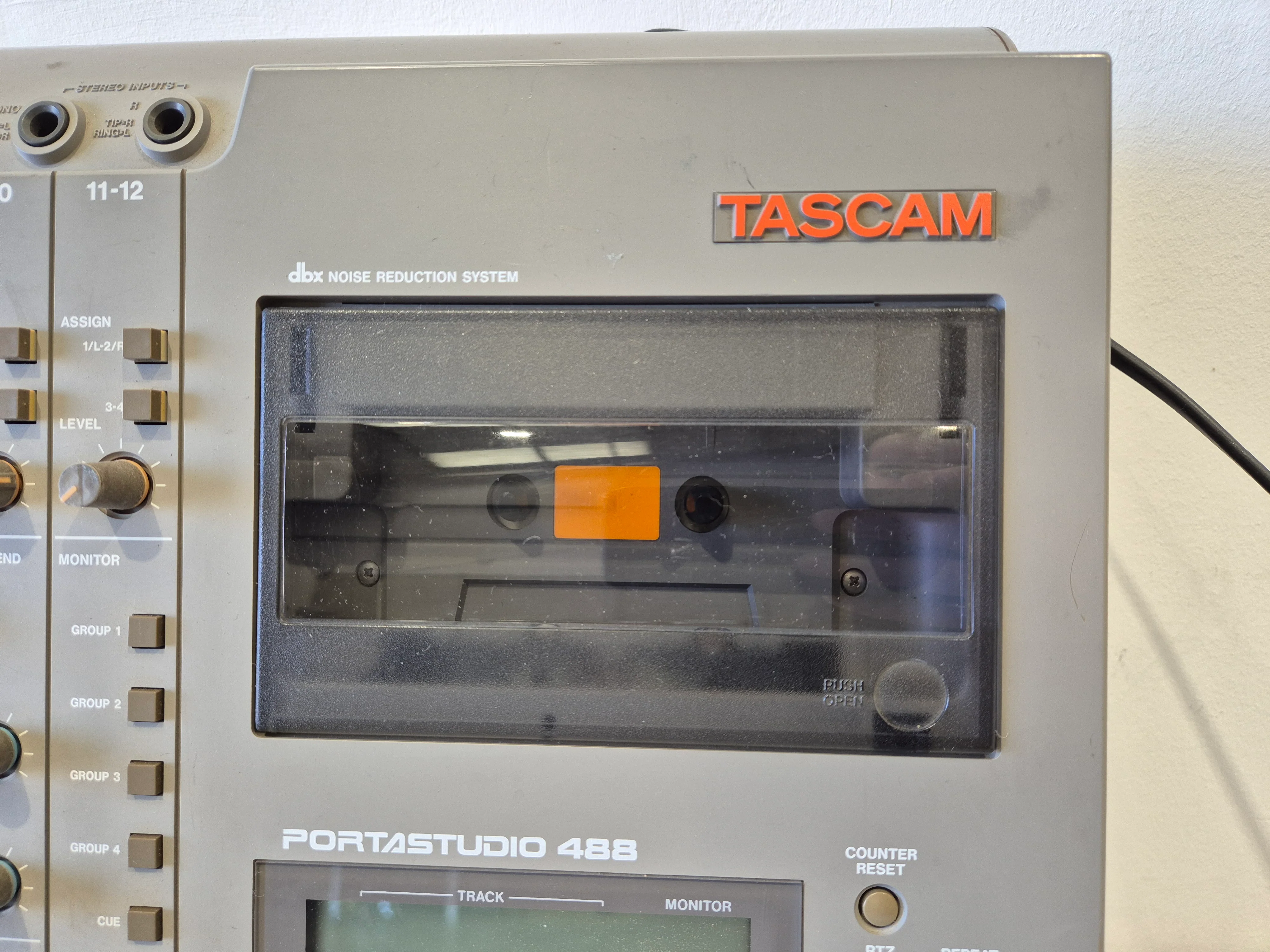 Tascam Portastudio 488 - 8-Track Cassette Tape Recorder and Full-Function Mixer - Image 4