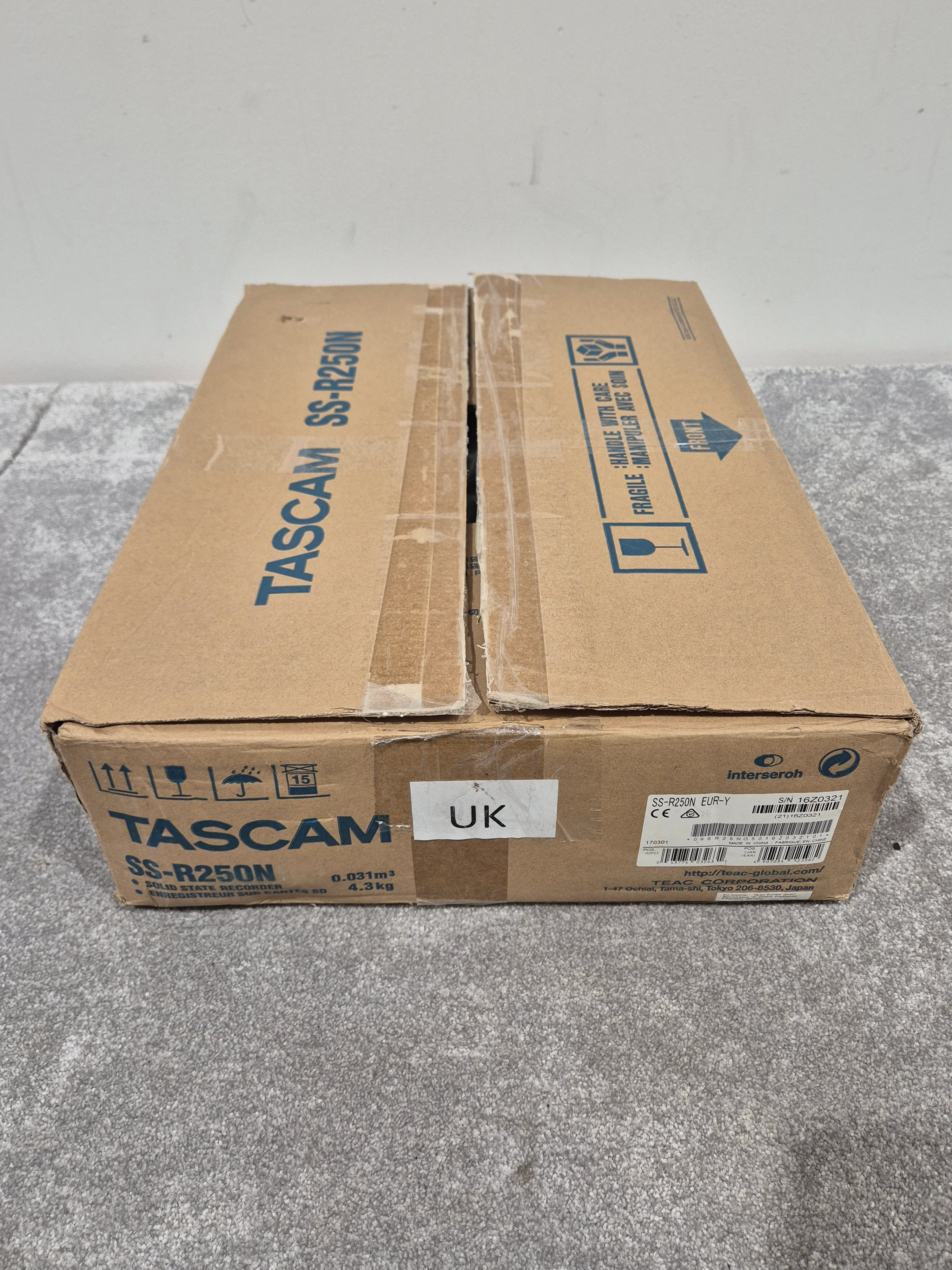 Tascam SS-R250N - Networkable Solid-State Recorder/Player w/ Original Box - Image 18