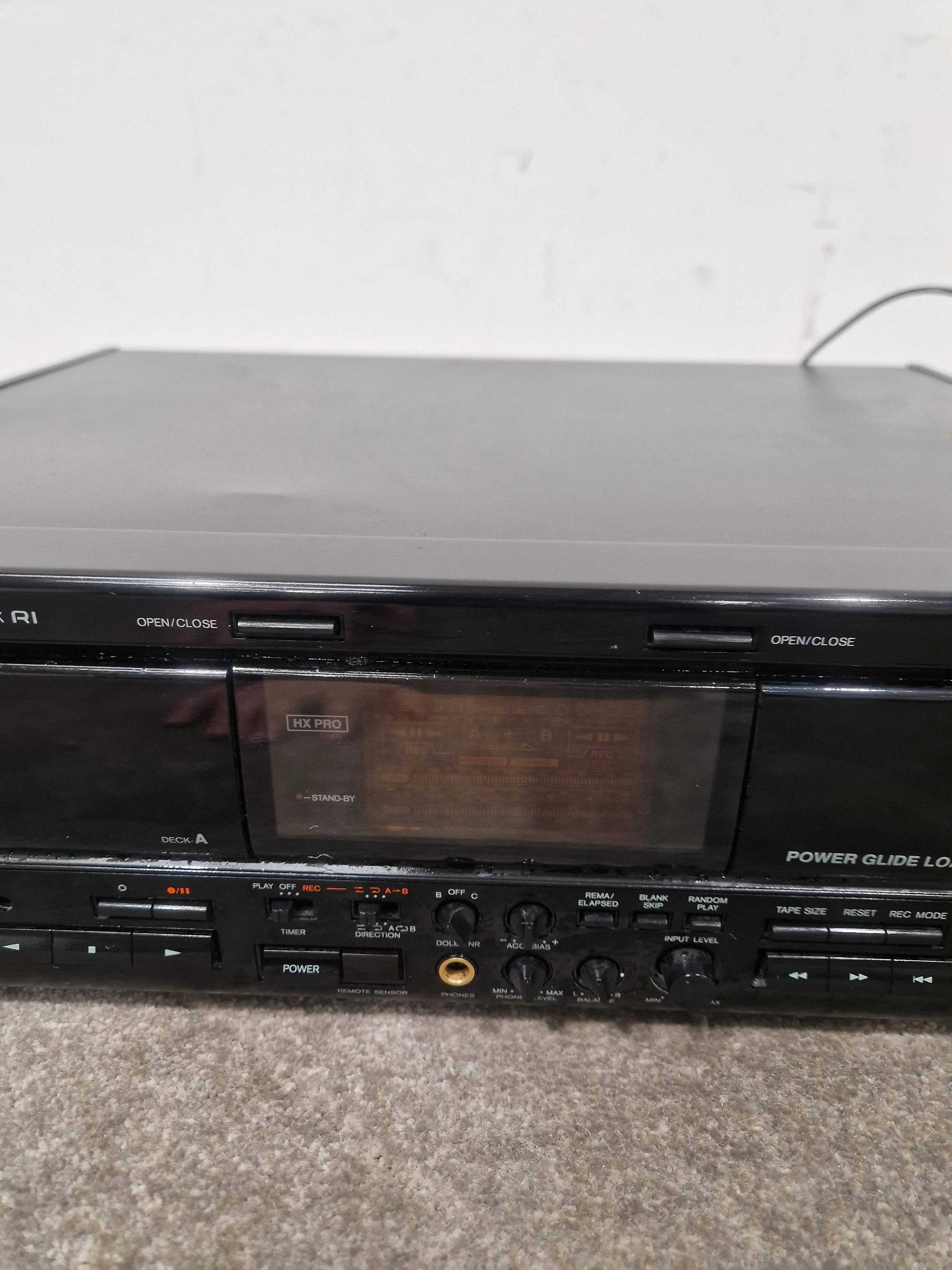 Tascam TA-RW-909 - Cassette Player - Black – Cassette Player - Excellent w/ Original Box - Image 4