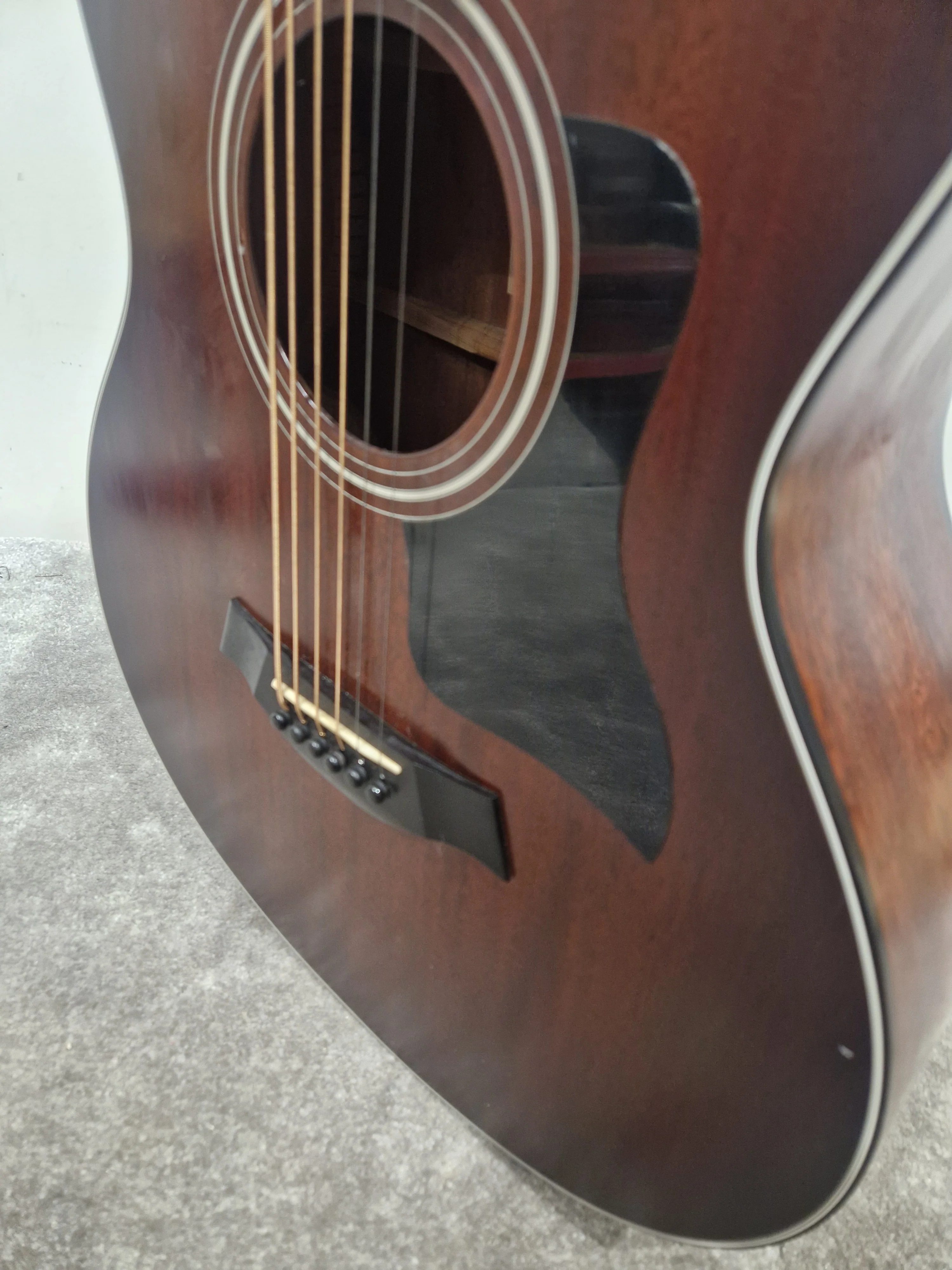 Taylor 326e Baritone 6 String Acoustic Guitar - Baritone Scale, Solid Wood - Excellent w/ Manuals & Certification & Hard Case - Image 9