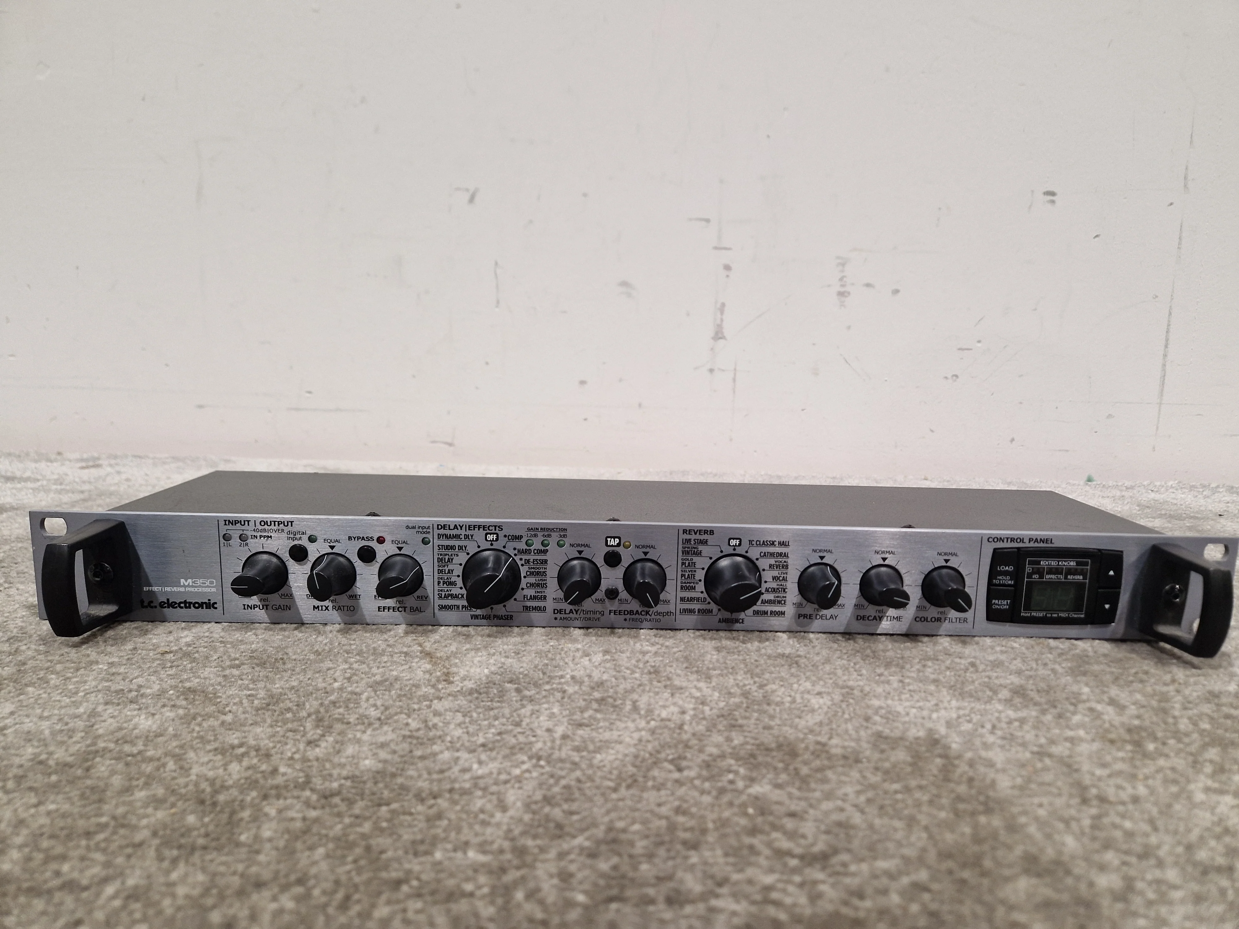 TC Electronic M350 Effects Processor - Dual-Engine Reverb - Excellent w/ Power Cable - Image 2