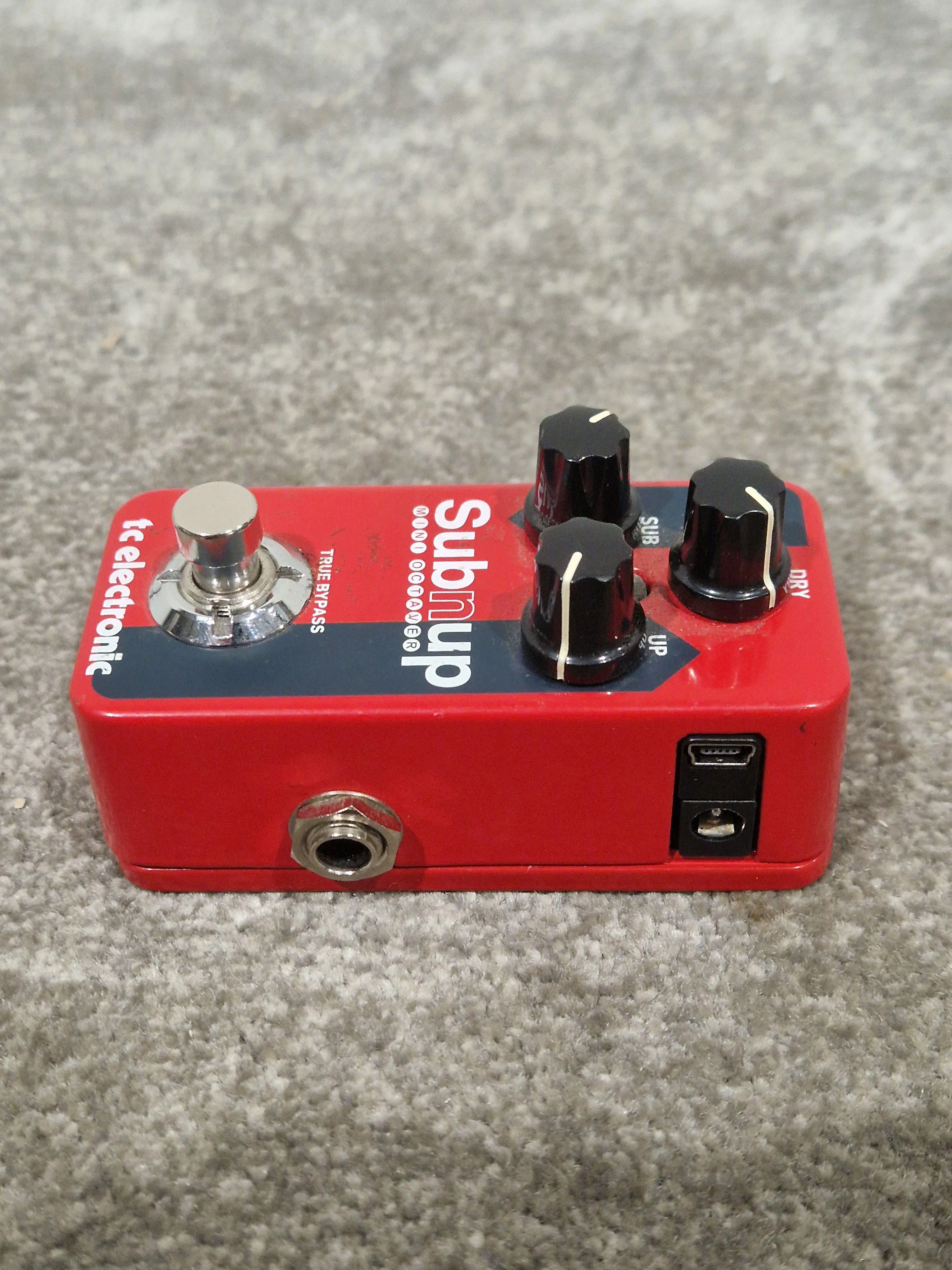 TC Electronic Sub 'N' Up Mini - Octave Pedal - Red - Good - Image 8