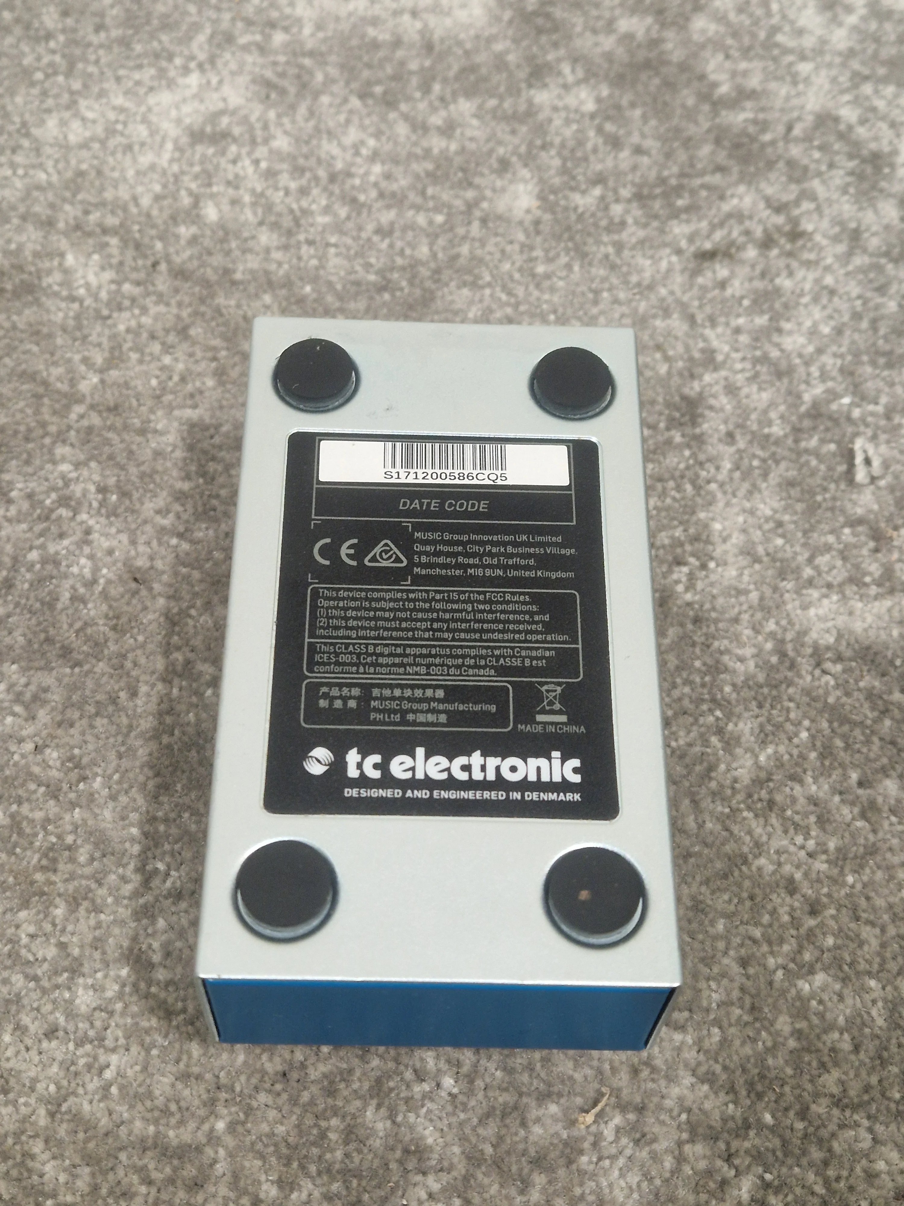 TC Electronics Fluorescence - Shimmer Reverb Pedal - Excellent - Image 5