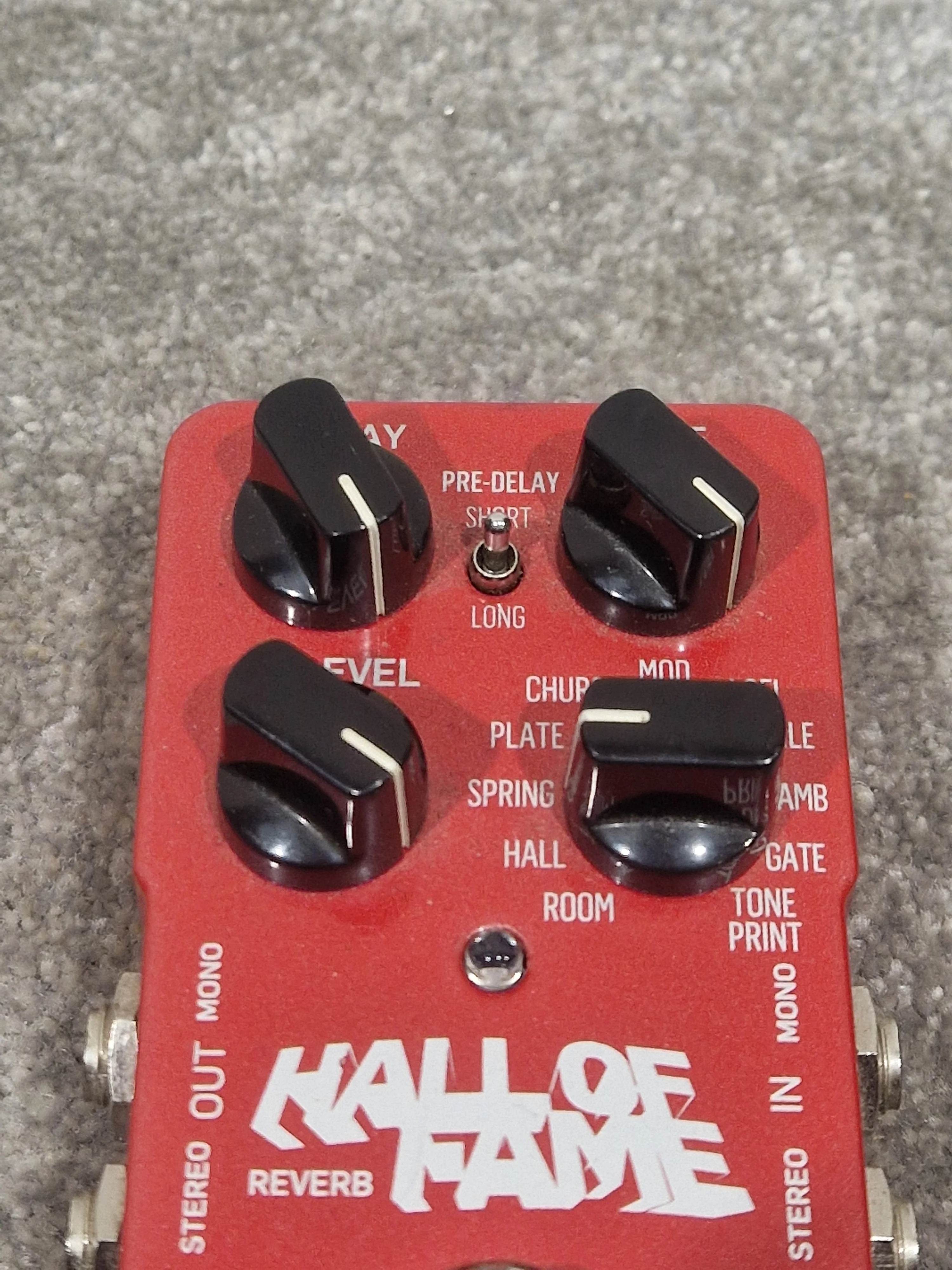 TC Electronics Hall OF Fame Reverb Pedal - Studio-Quality Reverb - Excellent - Image 2