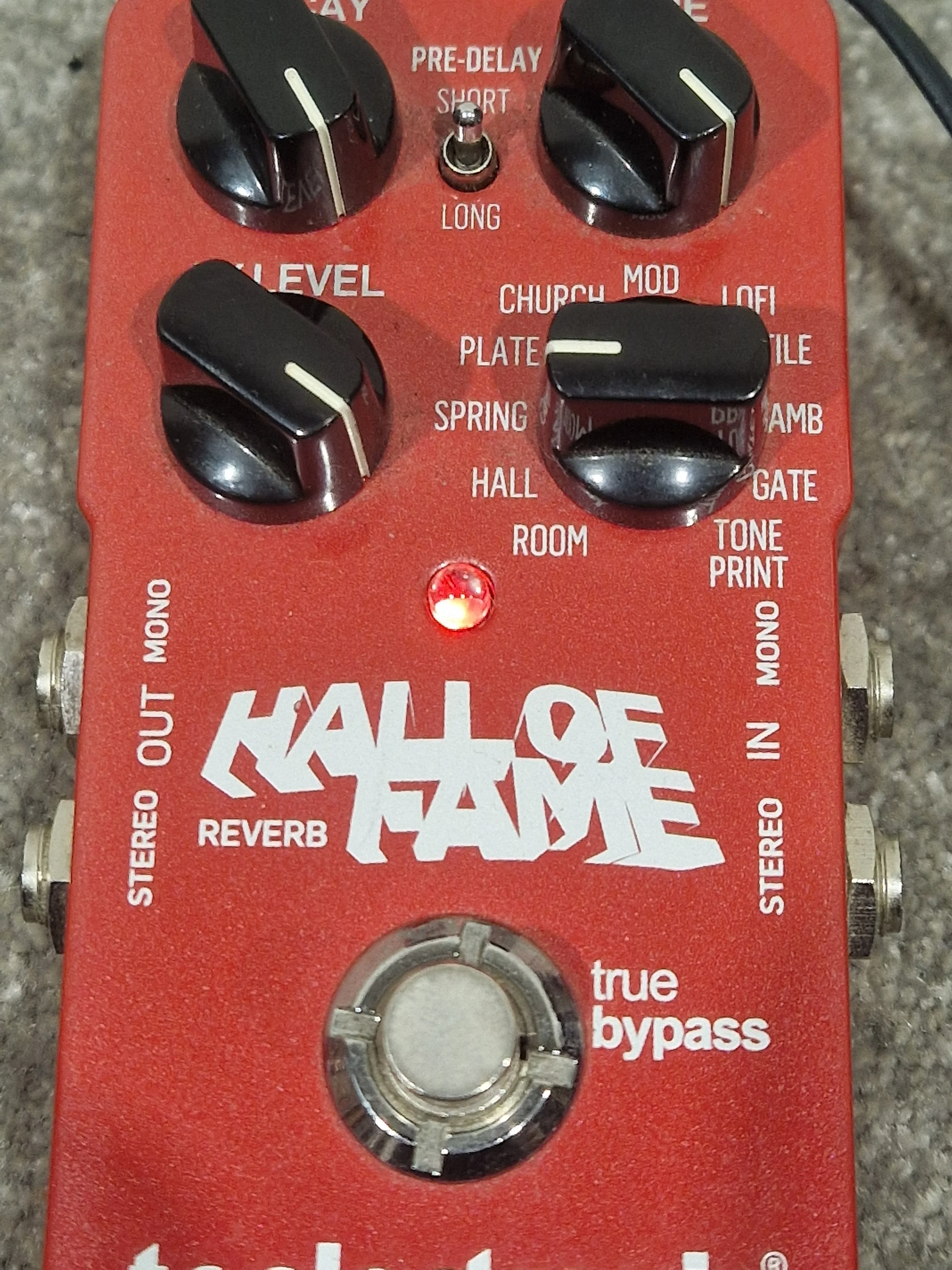 TC Electronics Hall OF Fame Reverb Pedal - Studio-Quality Reverb - Excellent - Image 8