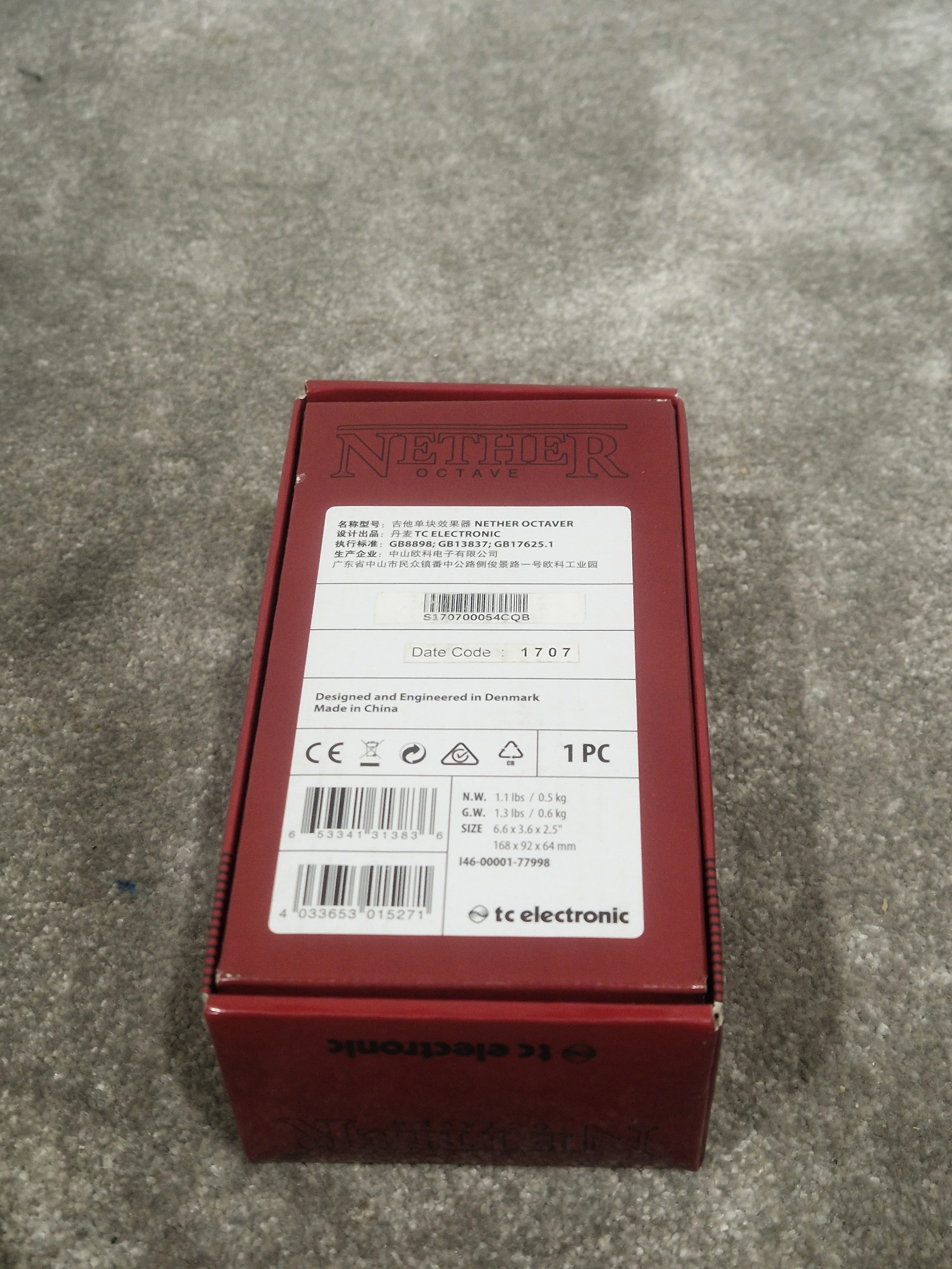 TC Electronics Nether Octaver - Analog Octave Effect - Excellent w/ Original Box - Image 6