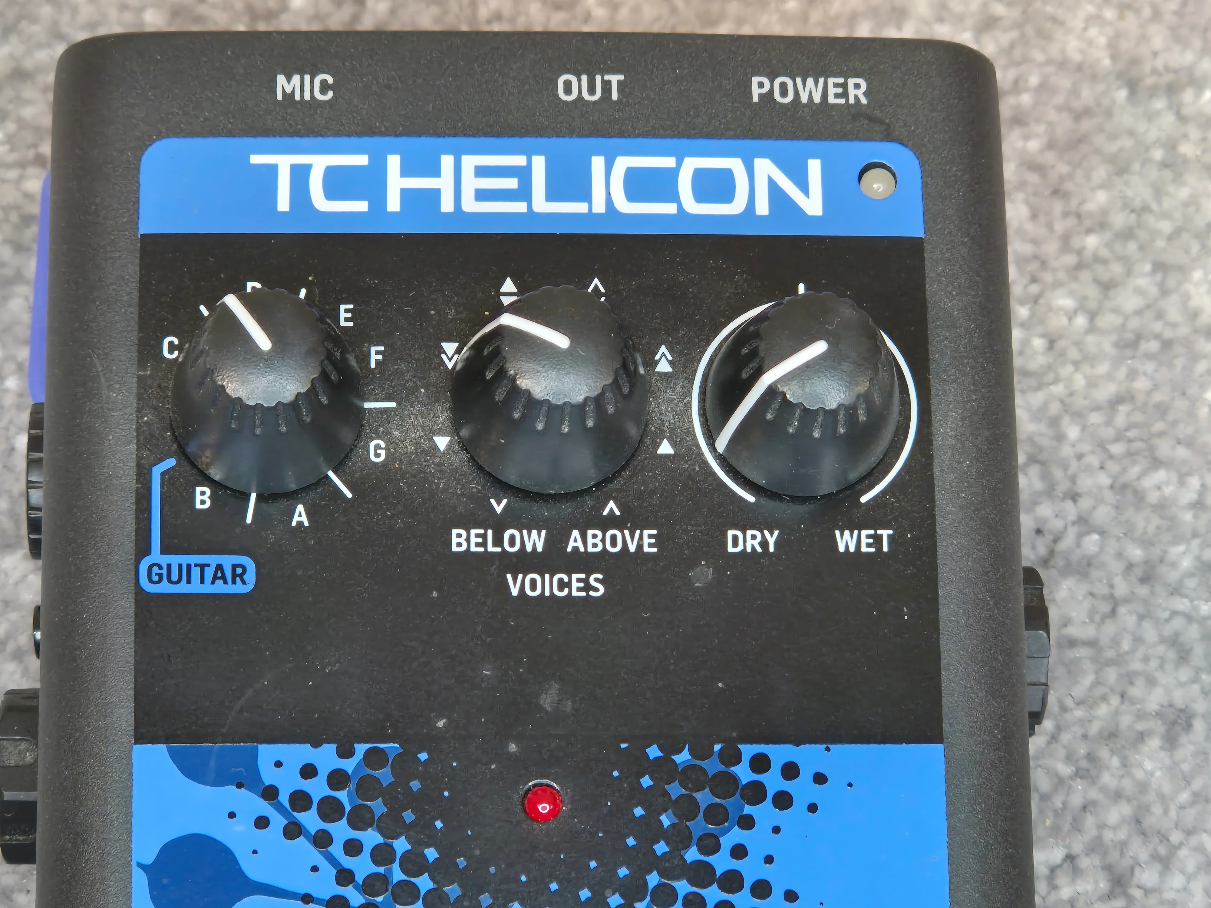 TC Helicon VOICETONE H1 Guitar Effects Harmony Pedal - Image 2