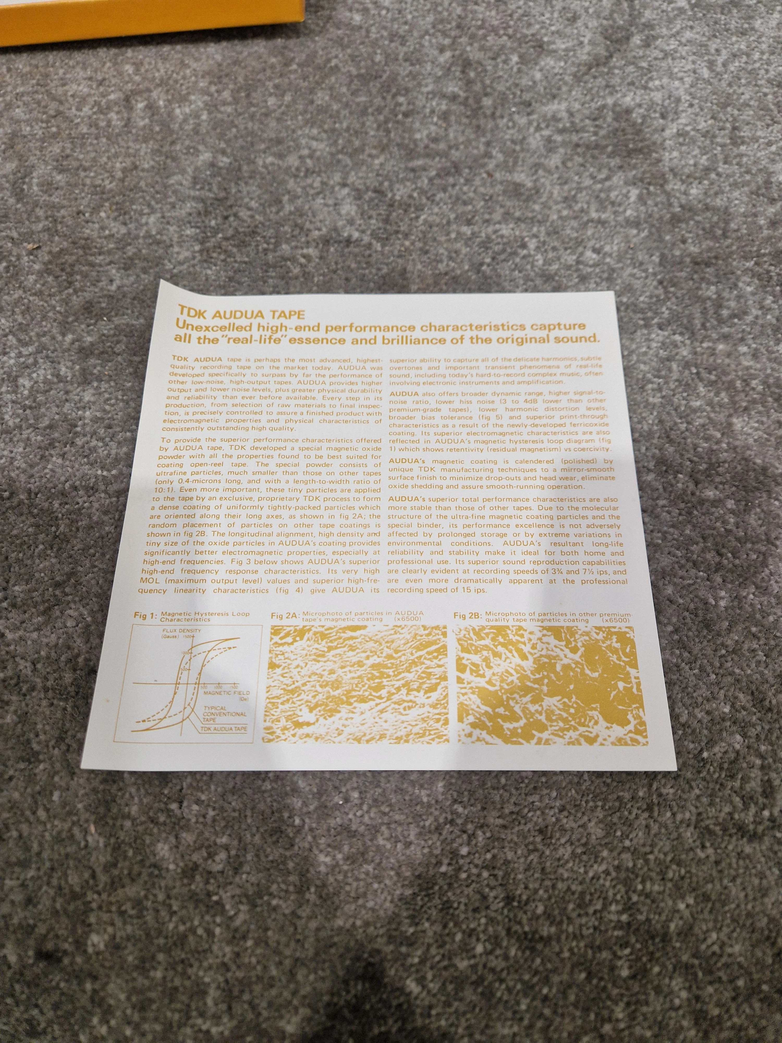 Soda – Britpop Band Collectible Broadcast Cue Master Tape – Very Good w/ Handwritten Program Notes - Image 6