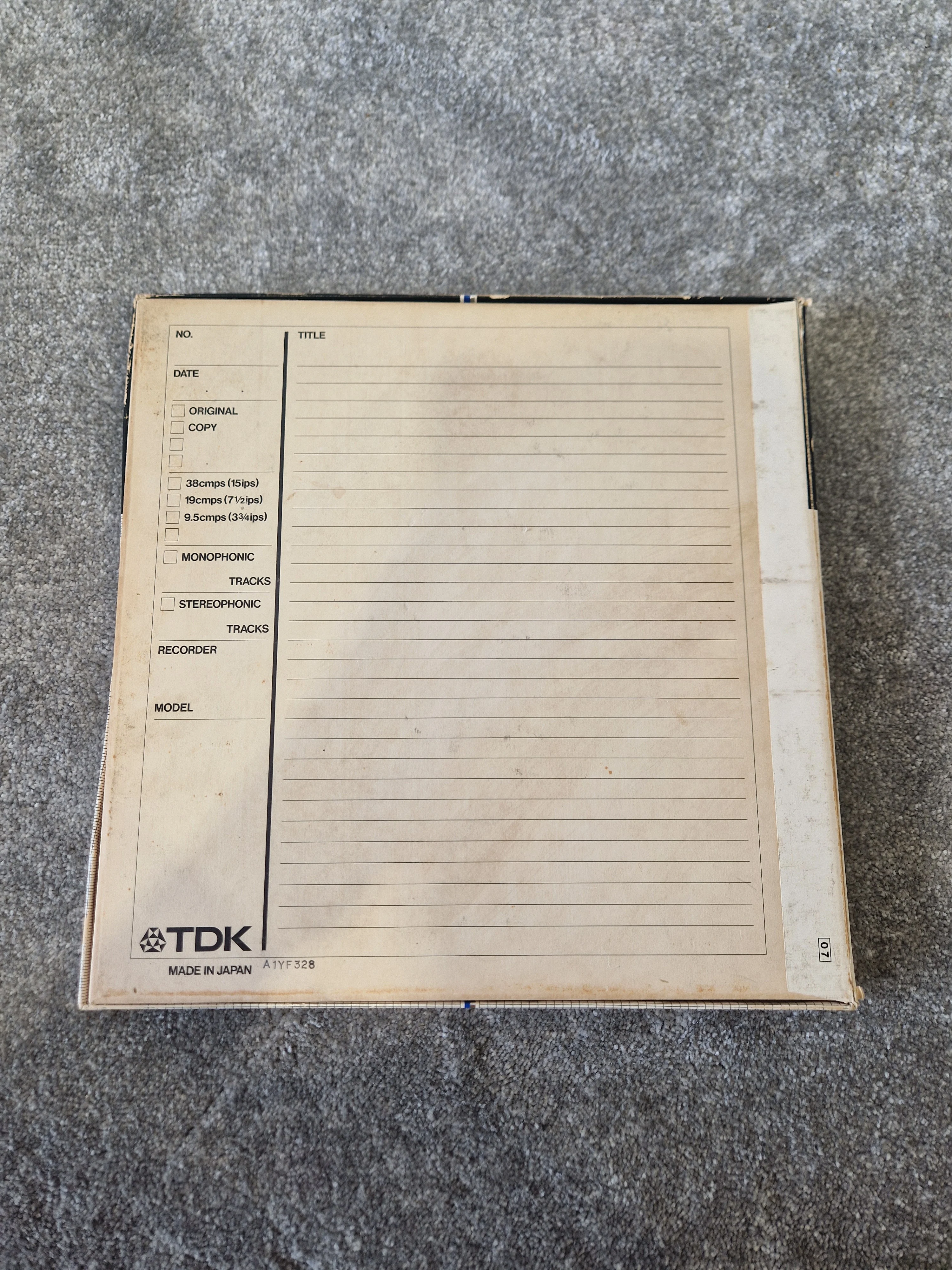 TDK LX 35/180BM Reel-to-Reel Tape – ¼″ x 3600ft, Back-Coated High Output - Good - Image 7