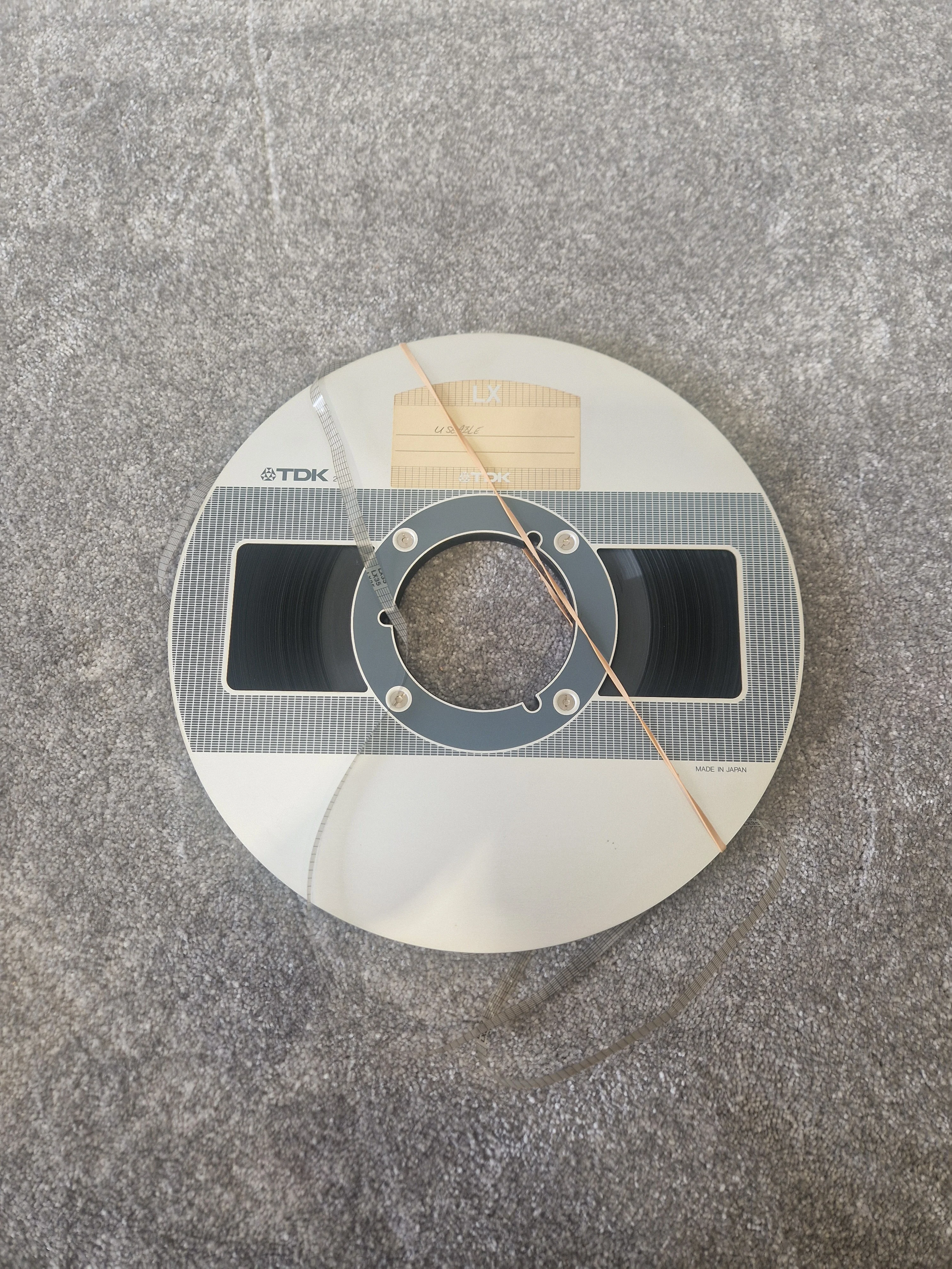 TDK LX 35/180M Reel-to-Reel Tape – ¼″ x 3600ft, Low Noise/High Output - Good - Image 2